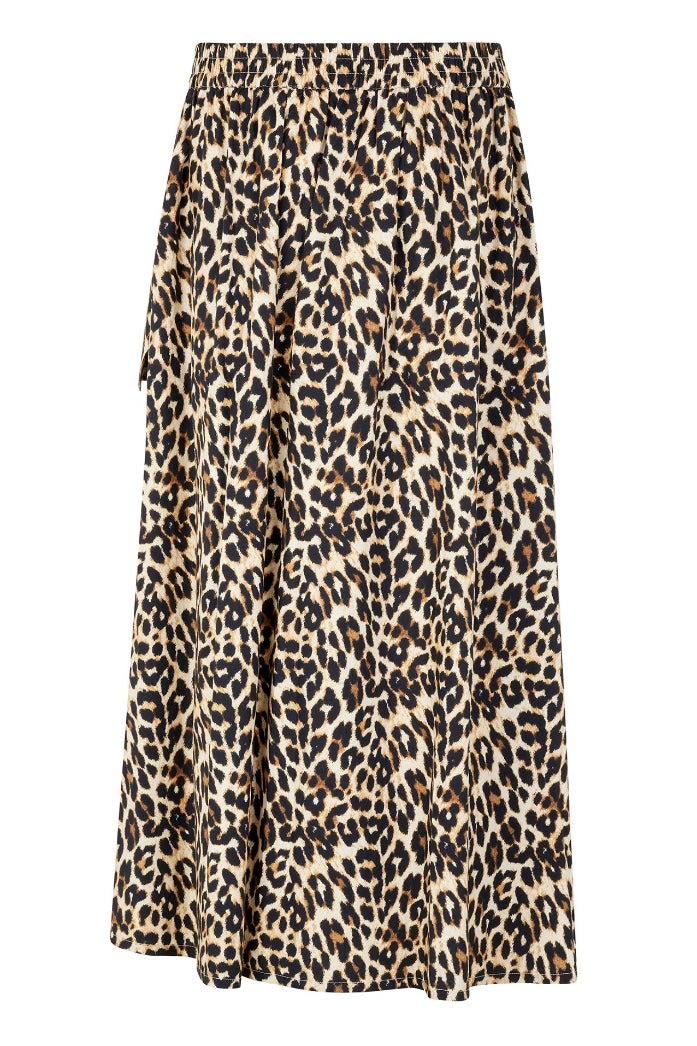 Lollys Laundry Akane Maxi Skirt - Leopard Print