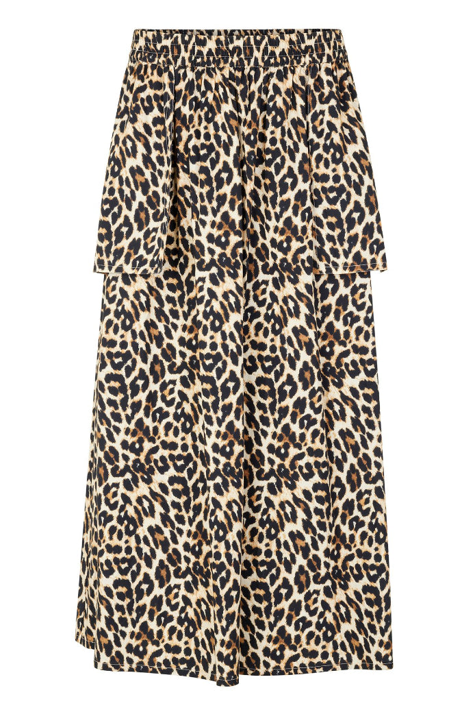 Lollys Laundry Akane Maxi Skirt - Leopard Print