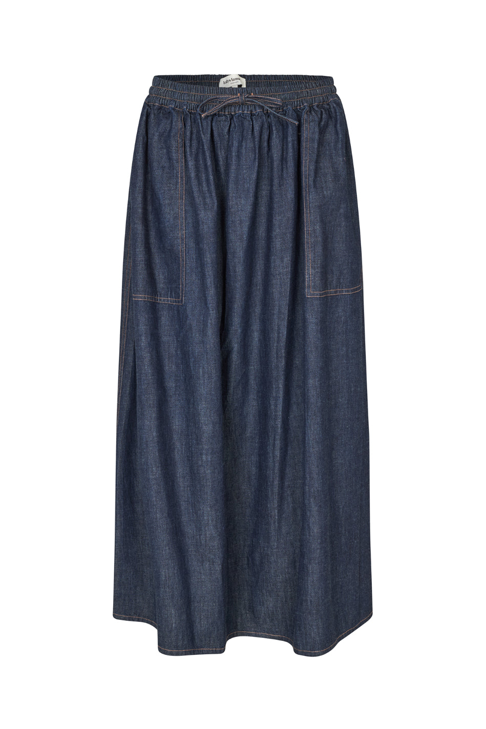 Lollys Laundry Akana Maxi Skirt - Blue Denim