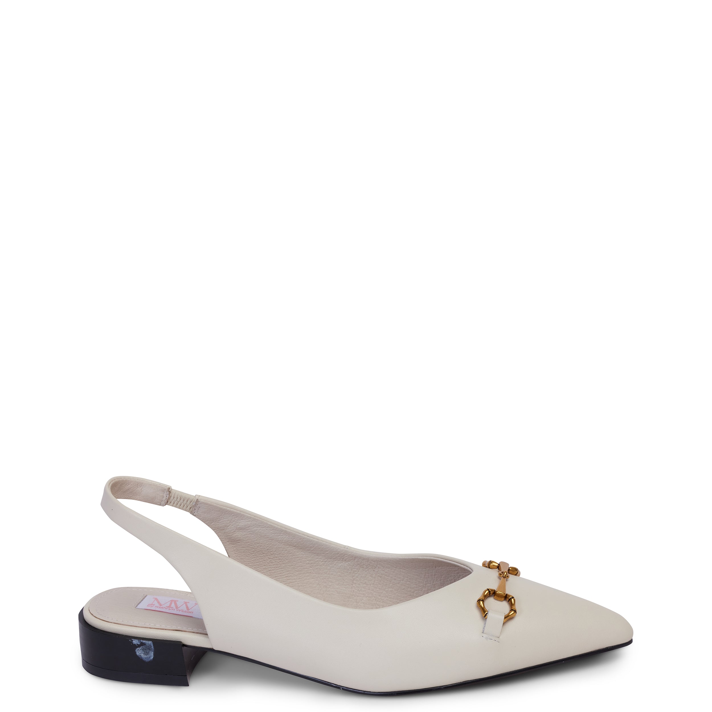 Kathryn Wilson Amara Slingback - Stone Calf