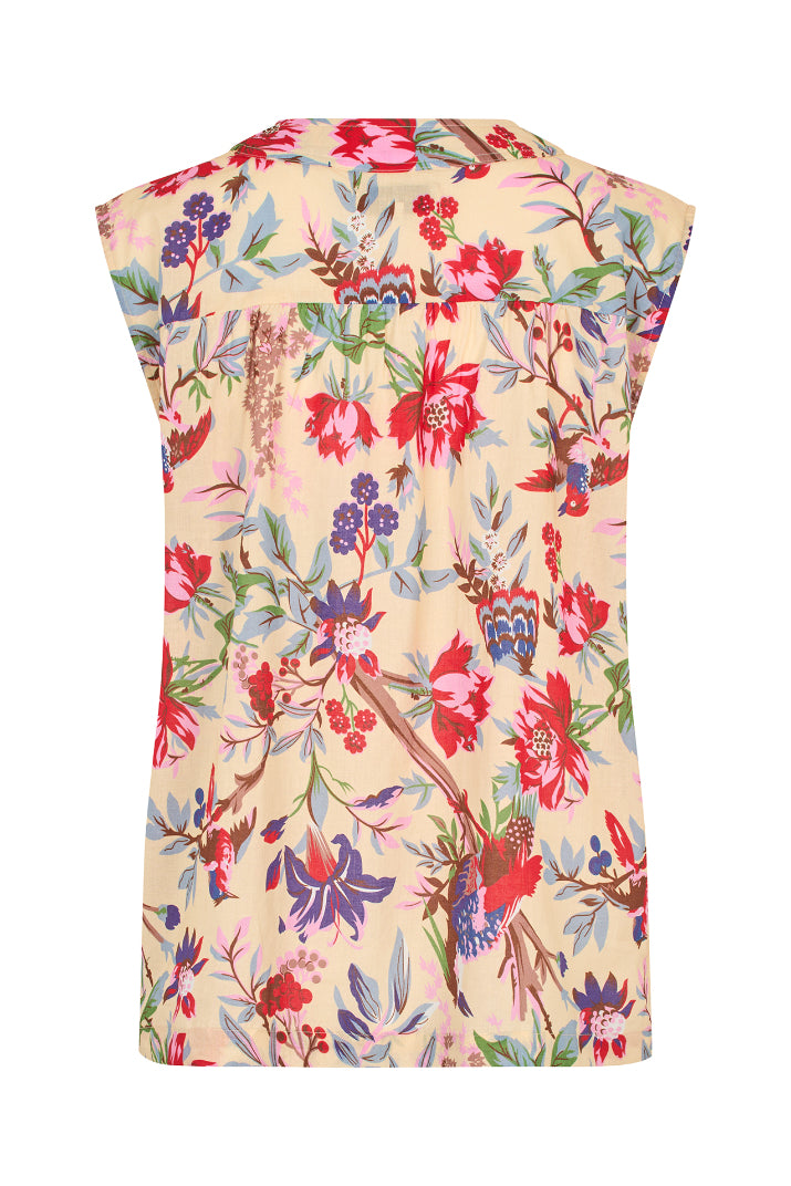 Paloma Top - Flower Print