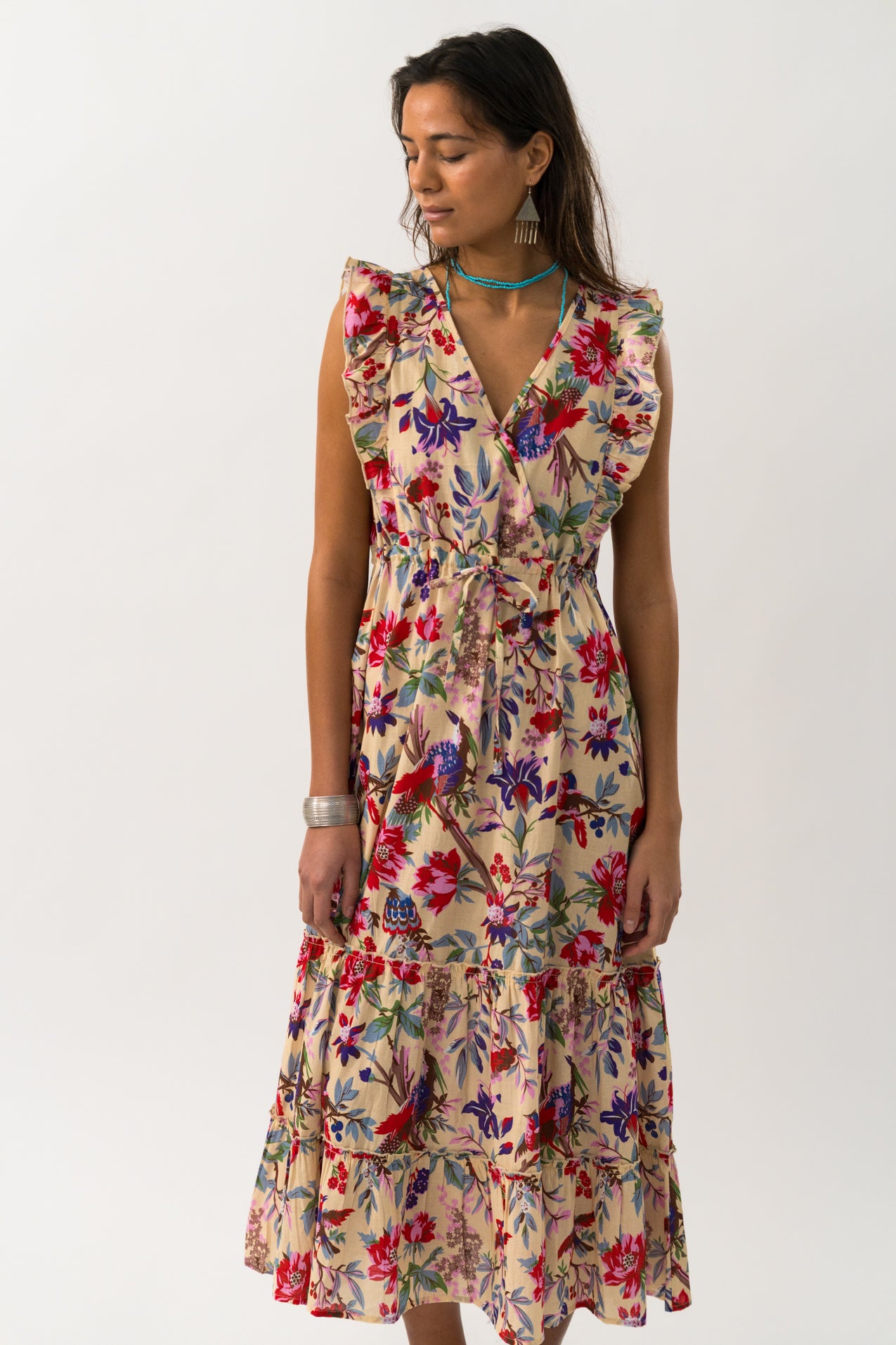 Paloma Top - Flower Print