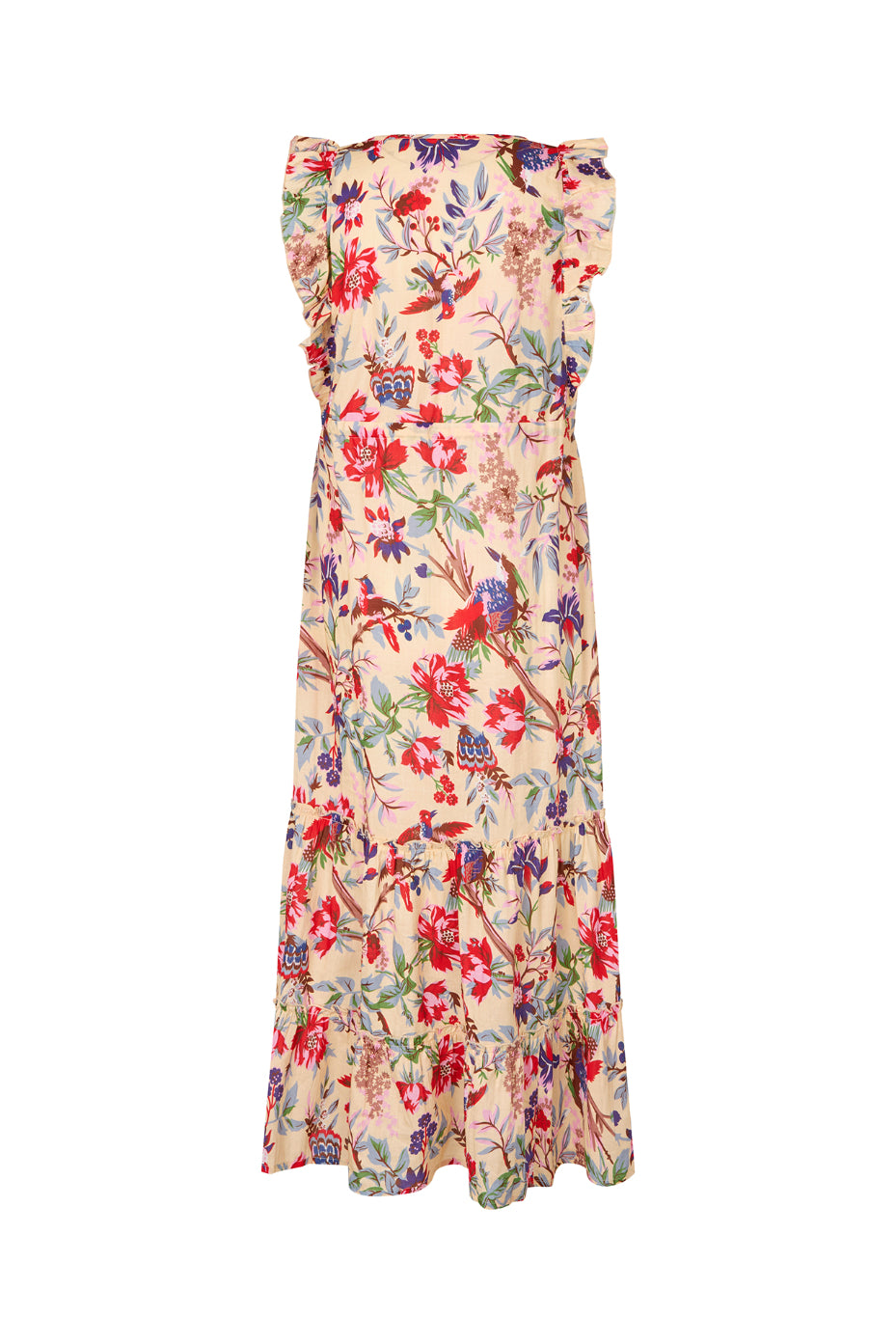Samo Midi Dress - Flower Print