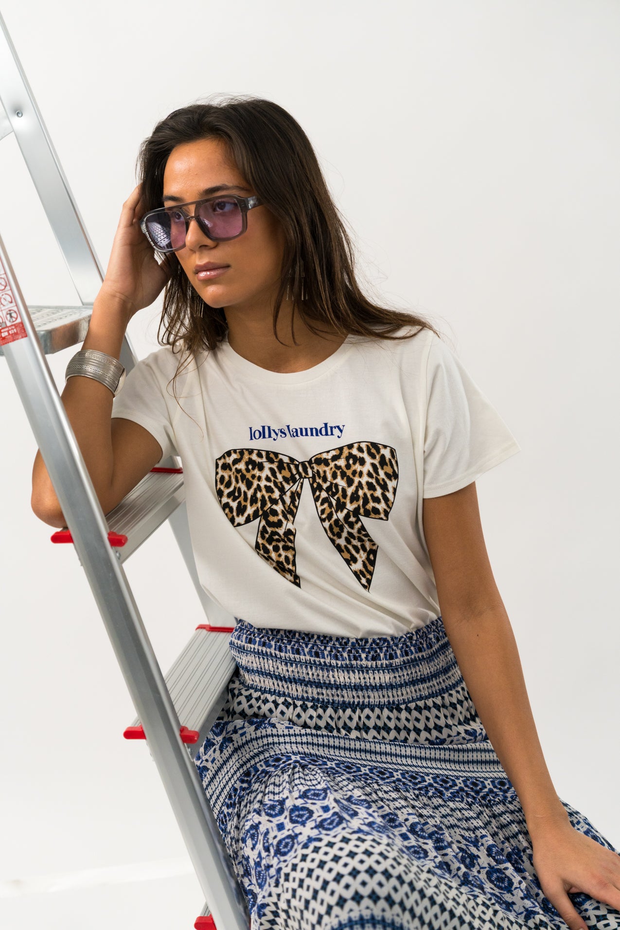 Roma Tee - Bow Print