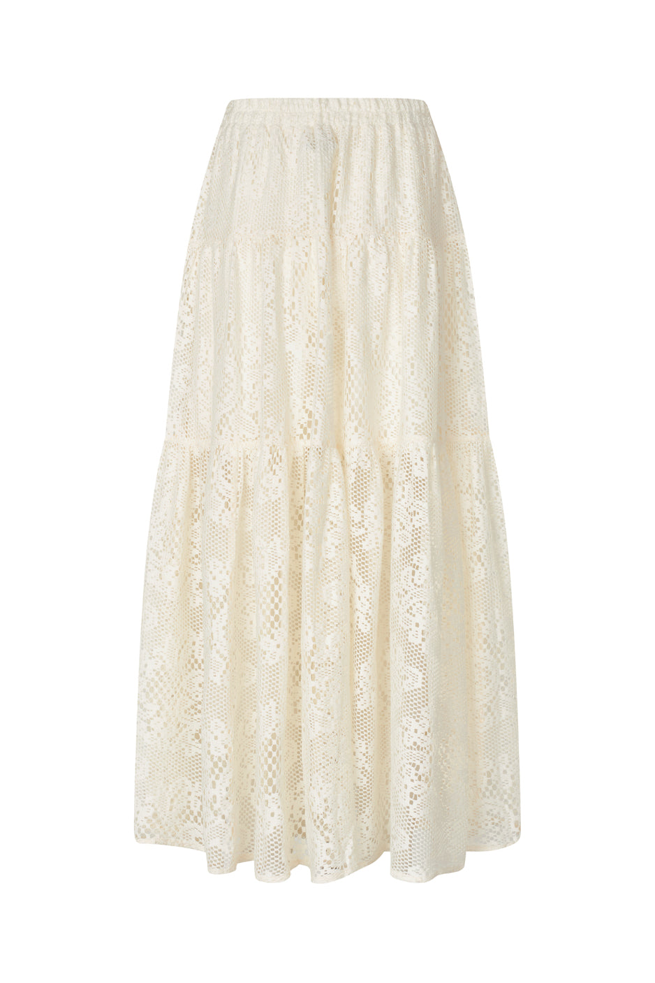 Sunset Maxi Skirt - Creme