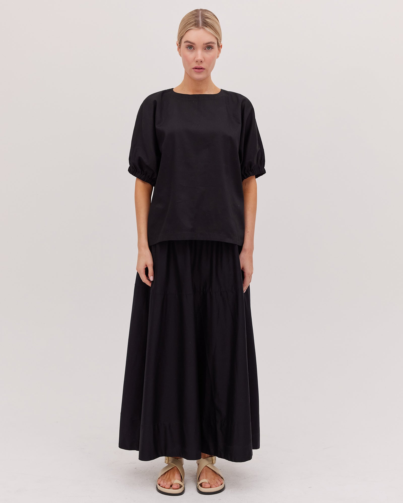 Cloth & Co The Maxi Skirt - Black