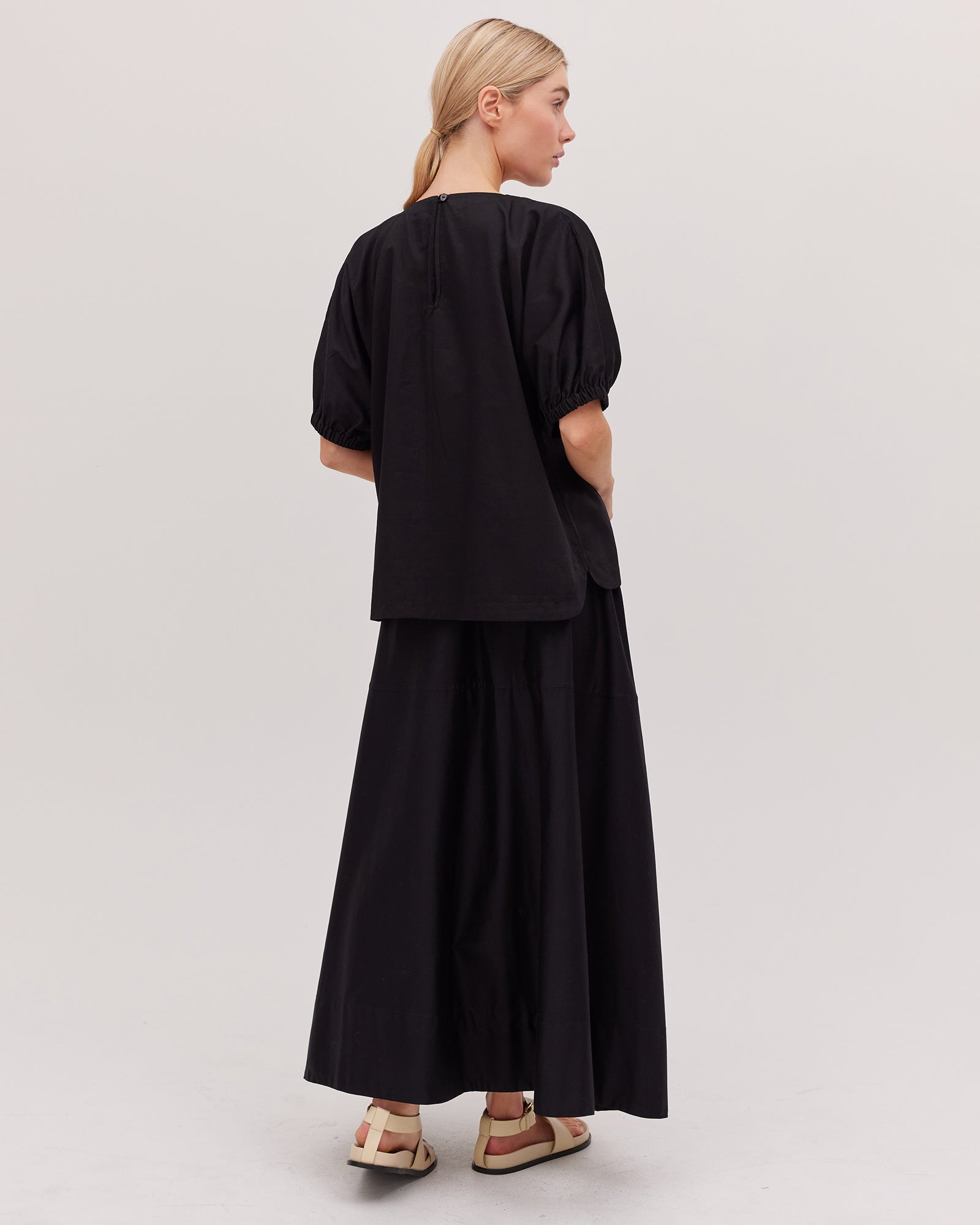 Cloth & Co The Maxi Skirt - Black