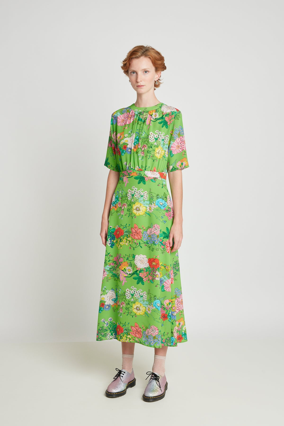 Twenty Seven Names House of TSN Dress - Green Floral