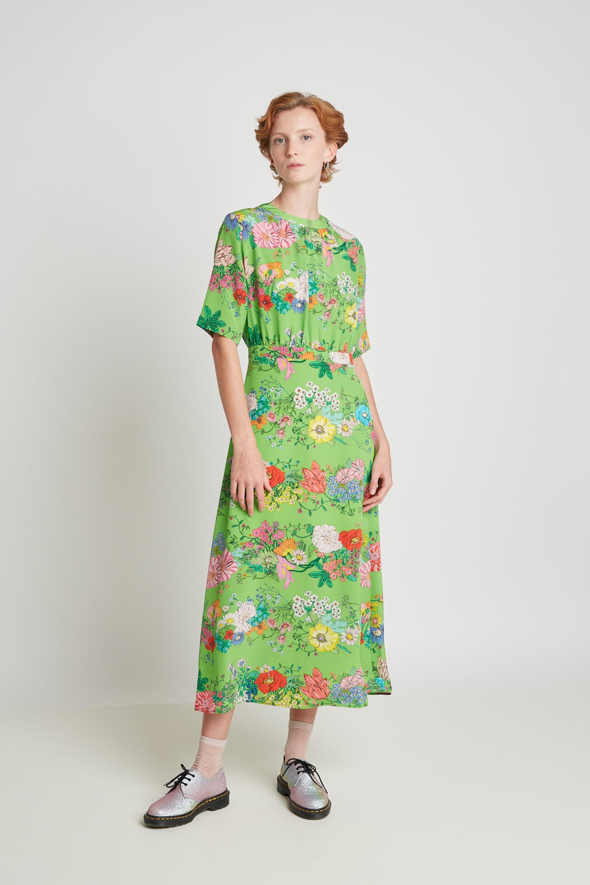 Twenty Seven Names House of TSN Dress - Green Floral