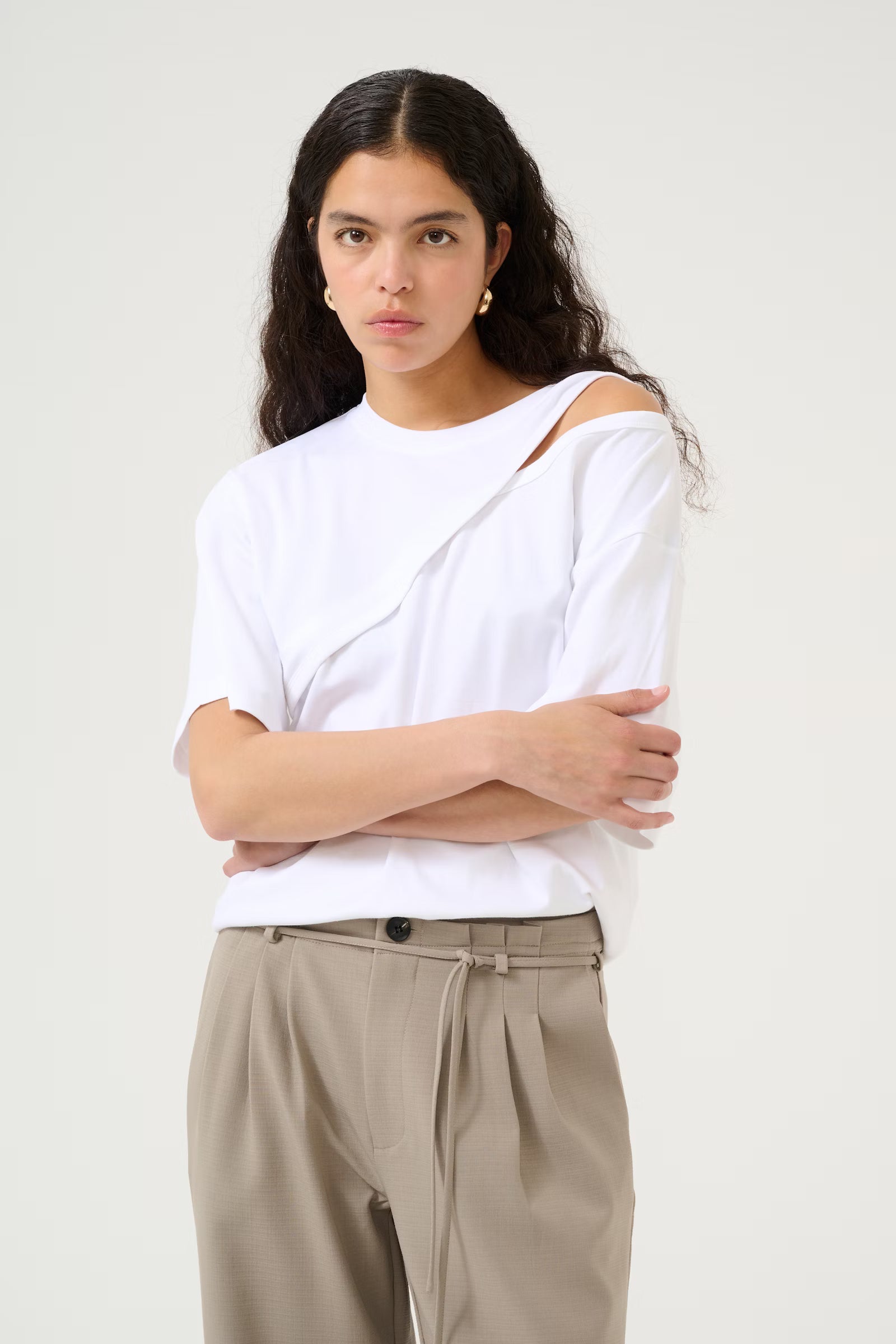 Karen by Simonsen Renee Hole Tee - White