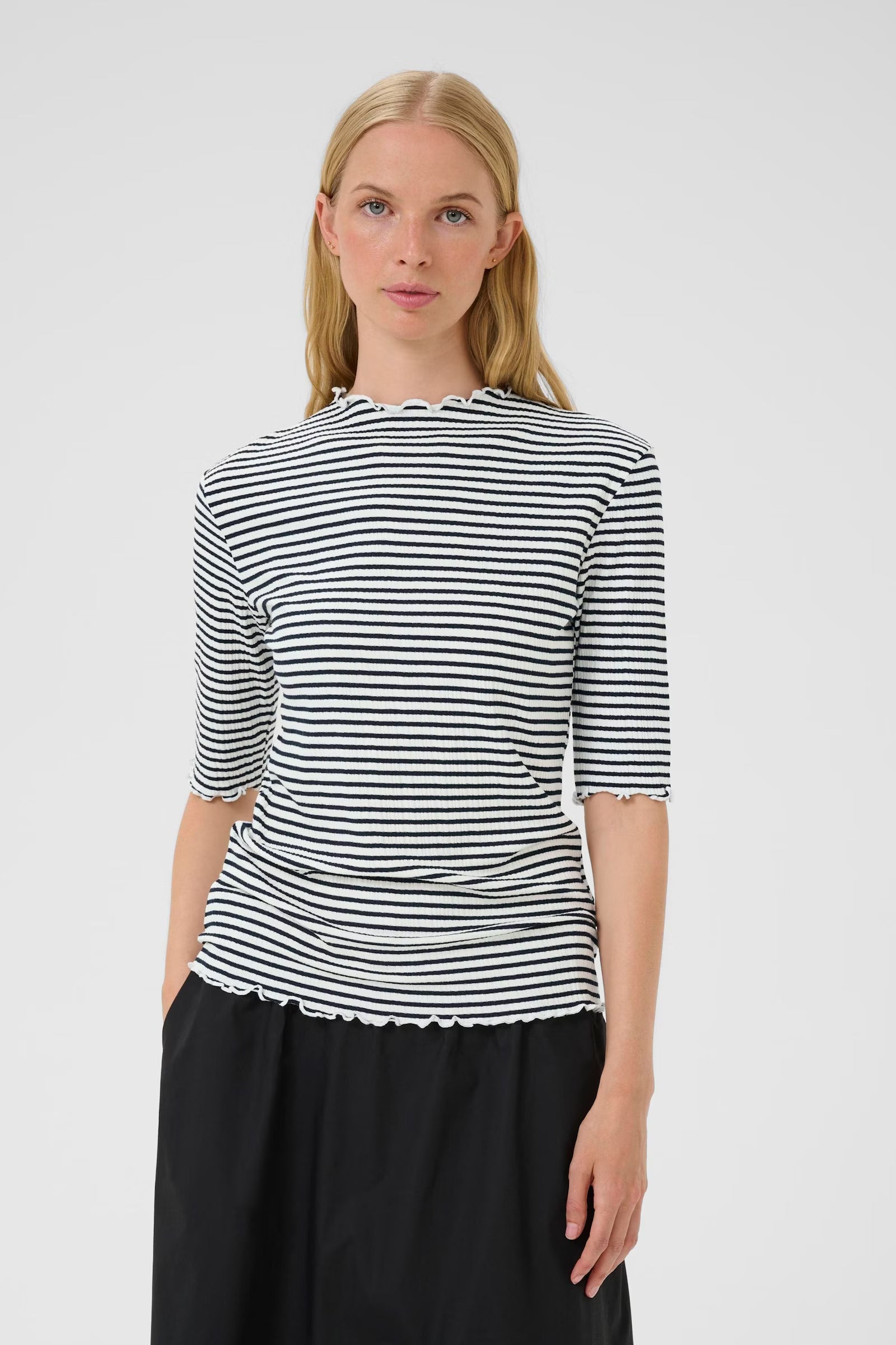 Karen by Simonsen Candace Tee Short Sleeve - Stripe