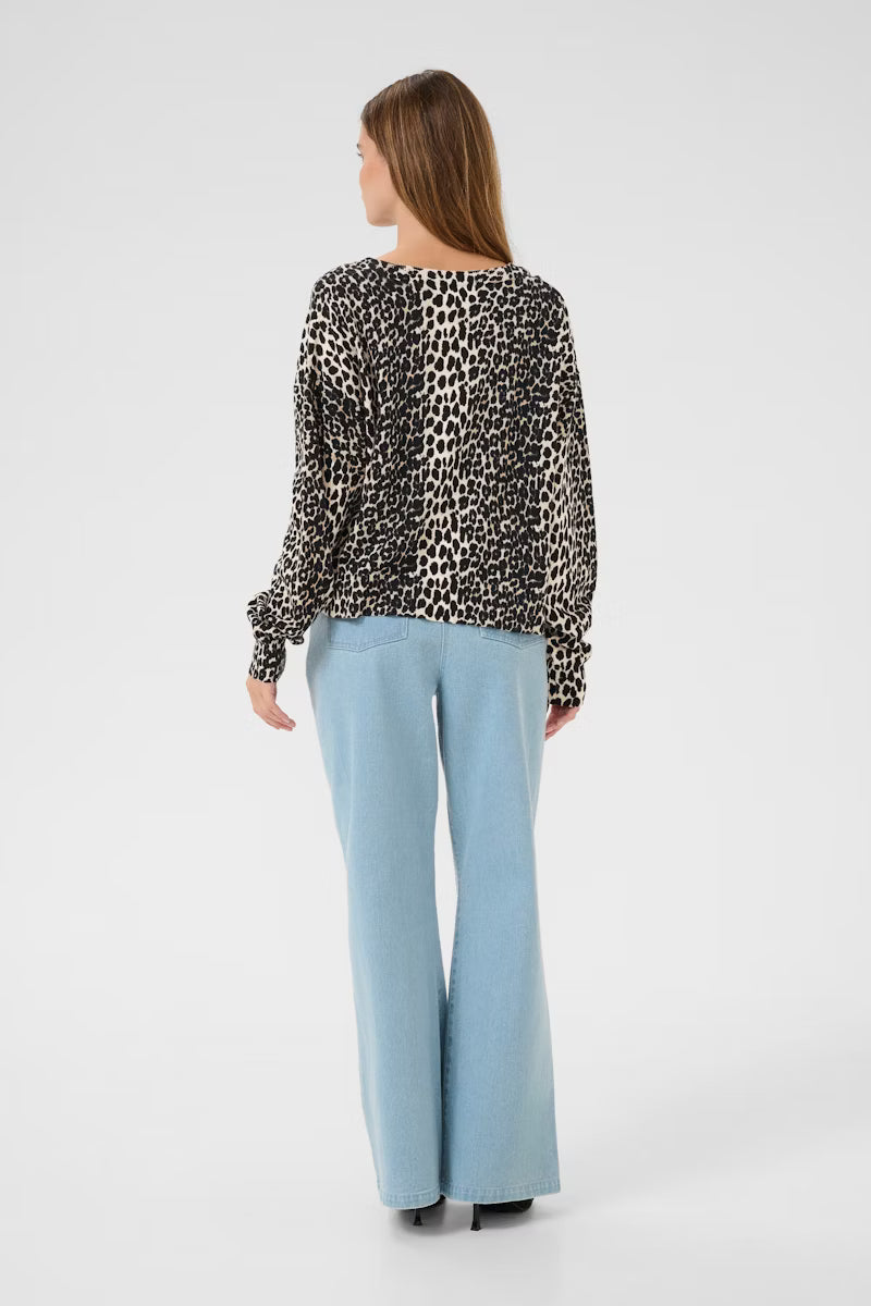 Karen by Simonsen Uriela Cardigan - Leopard