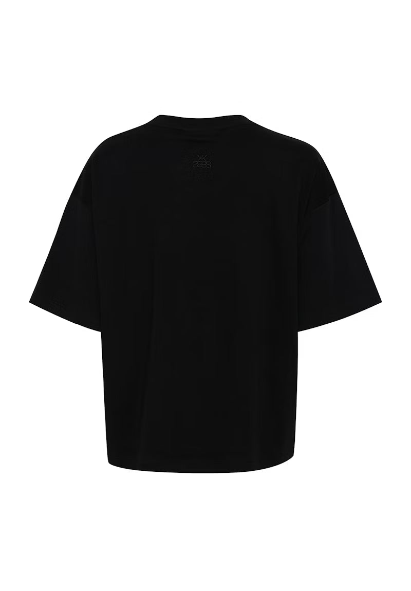 Renee Hole Tee - Black