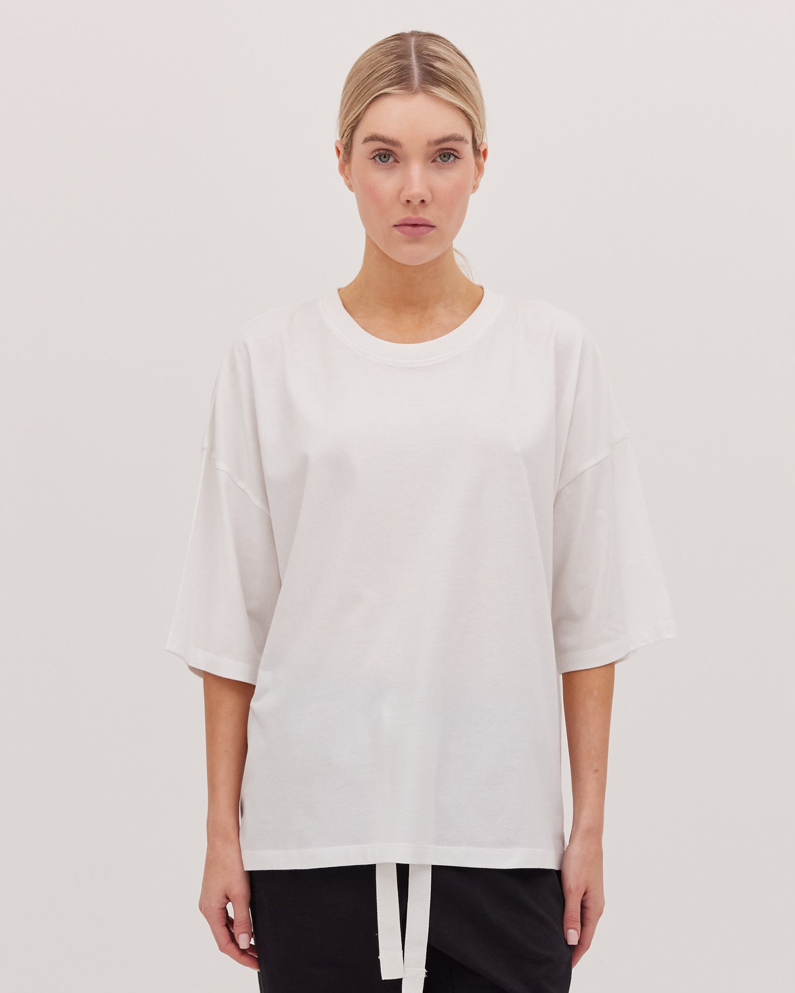 Cloth & Co The Oversized White Tee