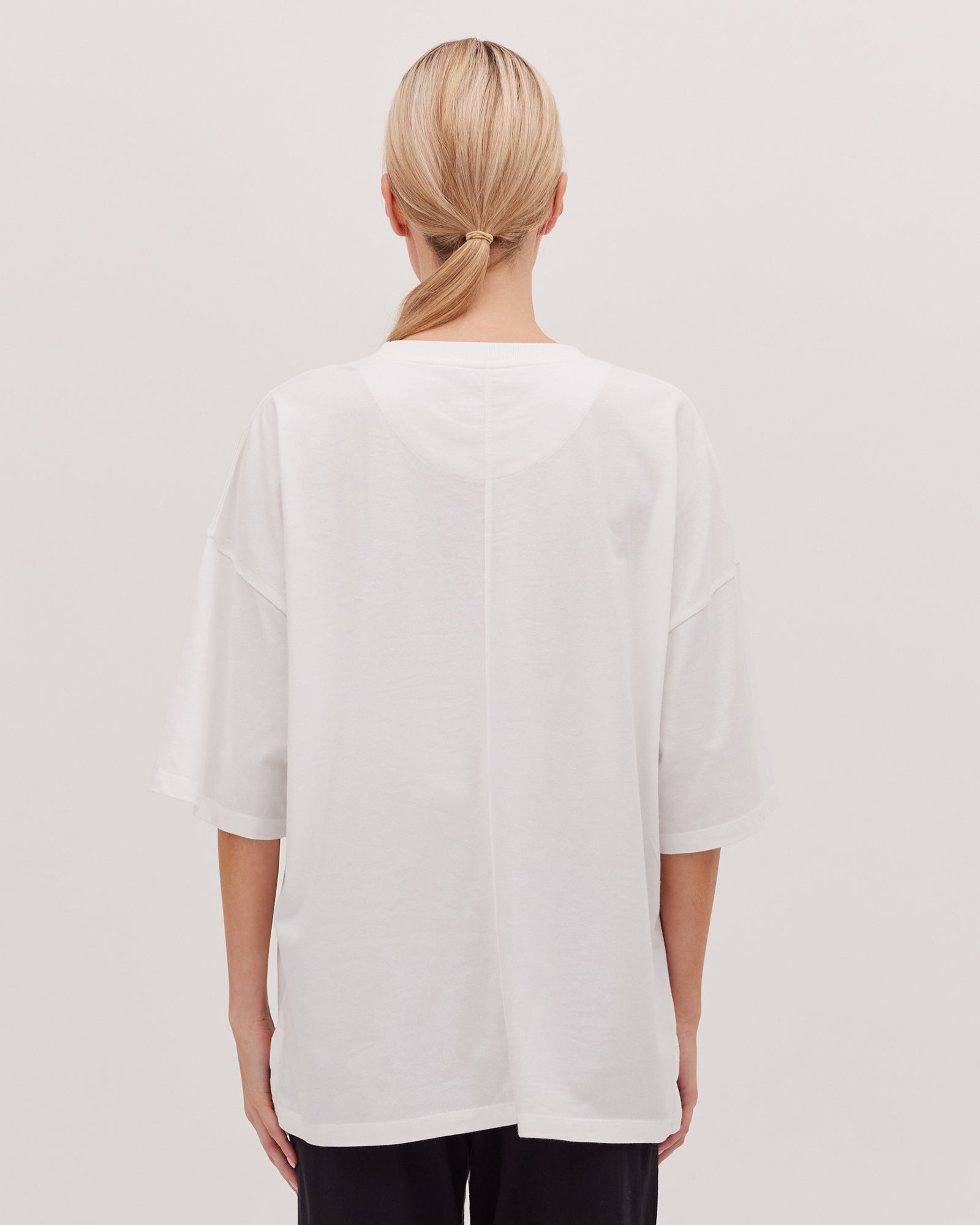 Cloth & Co The Oversized White Tee