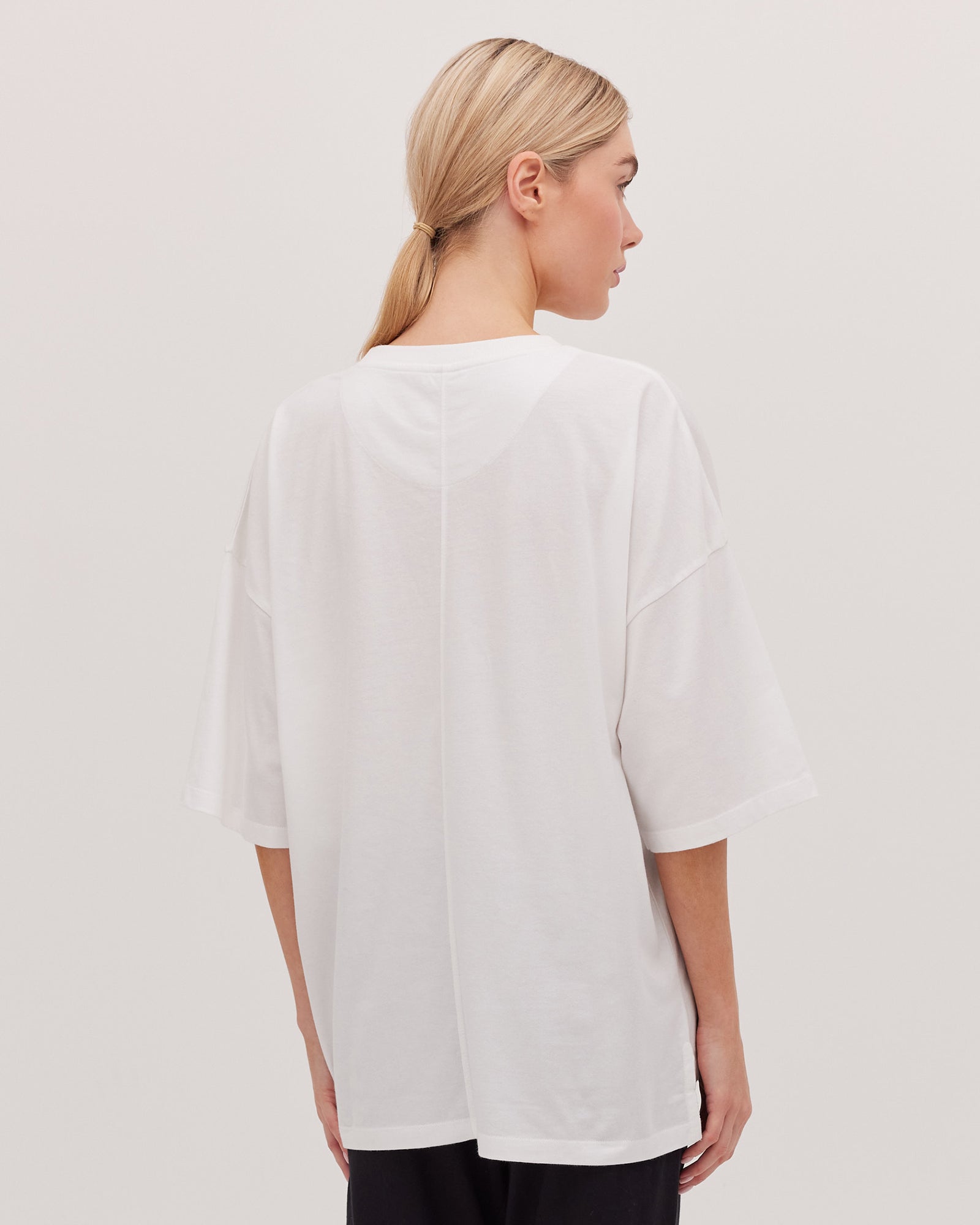 Cloth & Co The Oversized White Tee