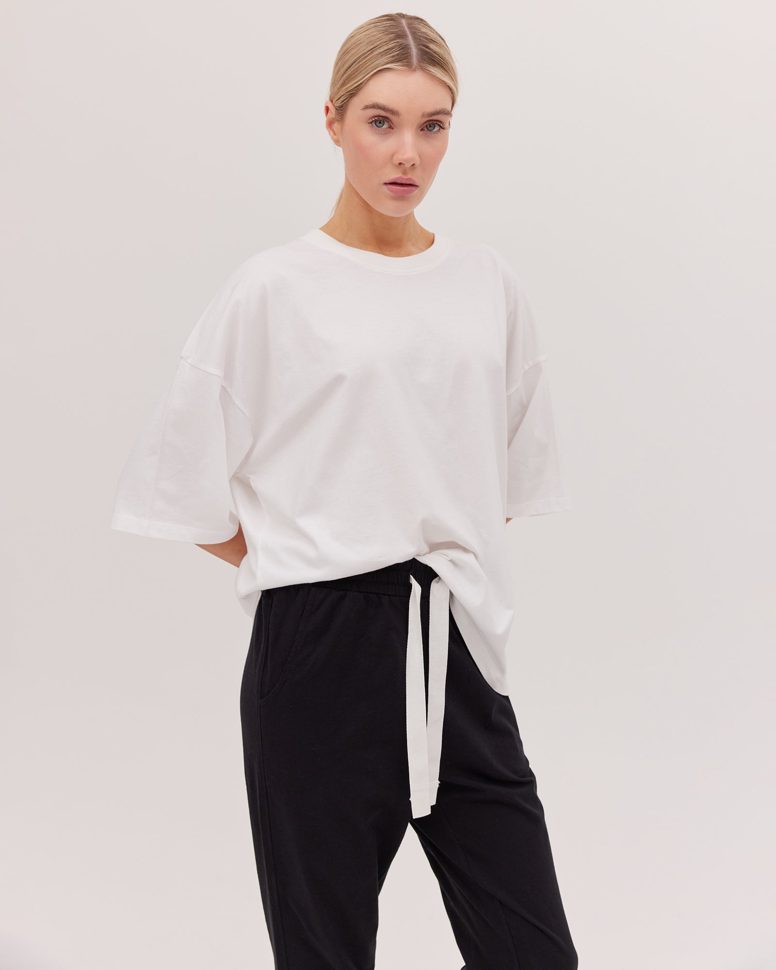 Cloth & Co The Jersey Lounge Pant - Black