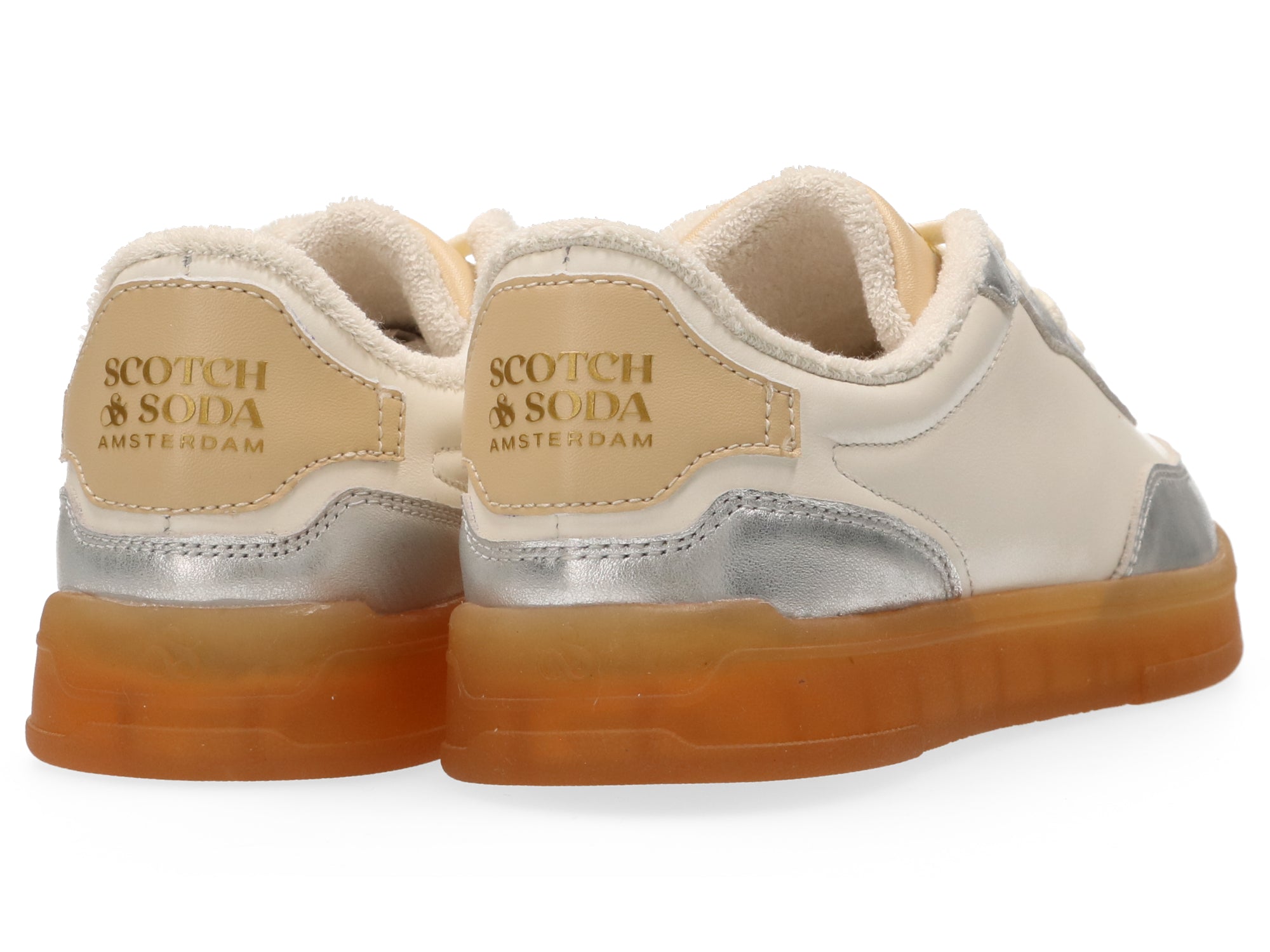 Scotch & Soda Nixie Sneaker - Silver/Cream