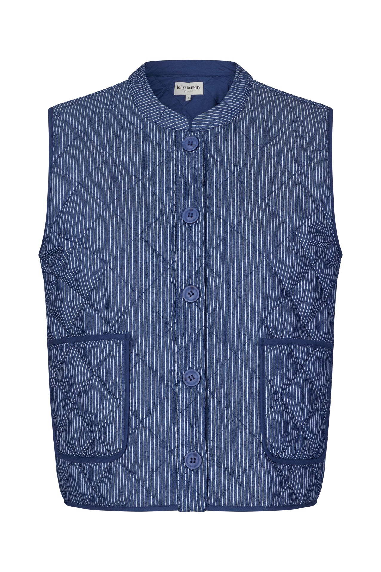Cairo Quilted Vest - Dark Blue