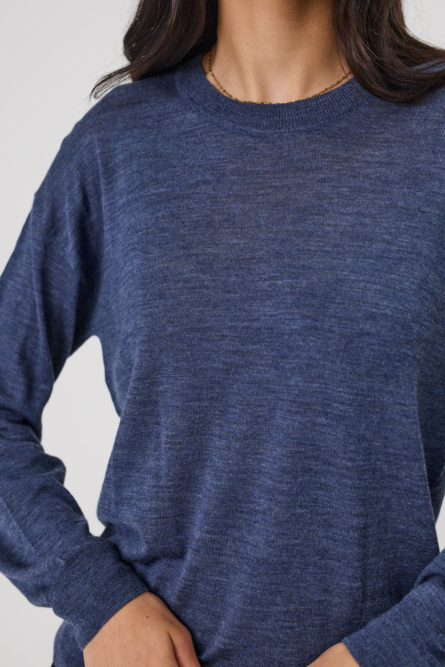 Marlow Alto Merino V-Neck -Space