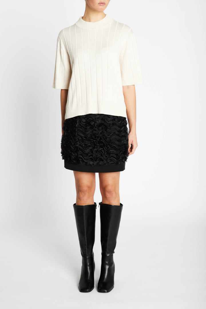 Bruuns Bazaar Glady Knit - Cream Melange