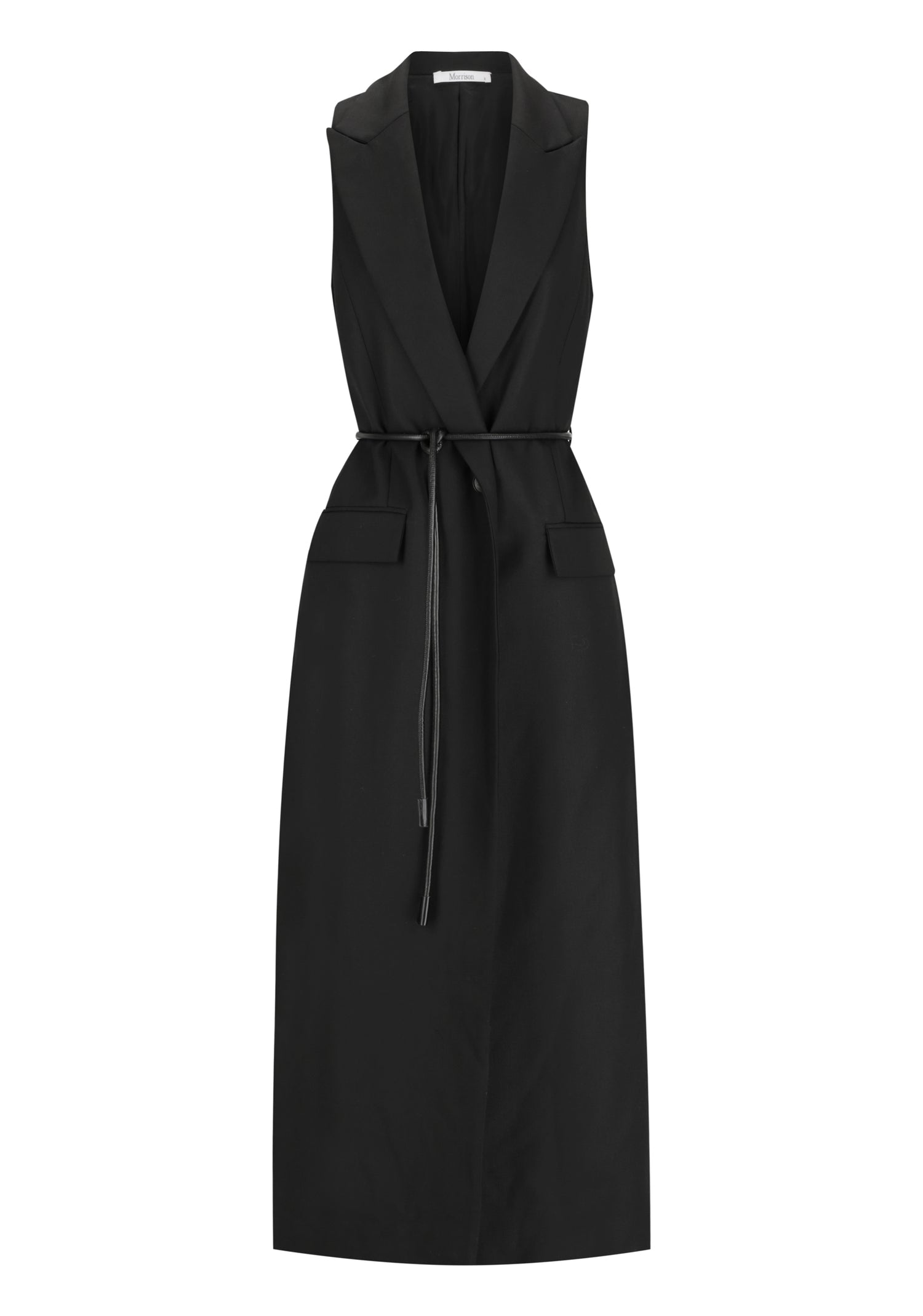 Morrison Vale Vest Dress - Black