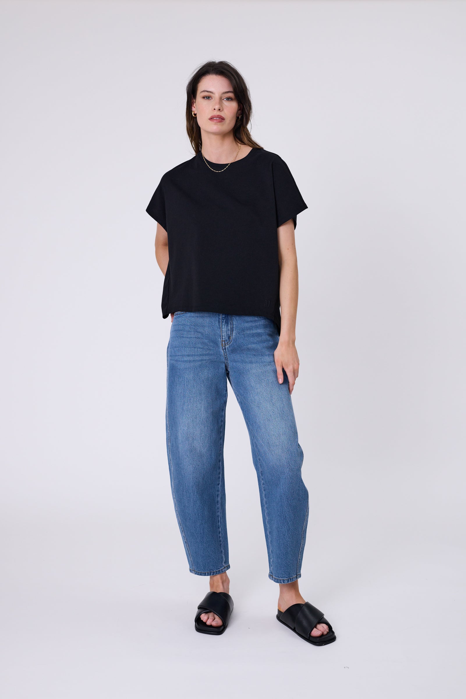 Barrel Tee - Black