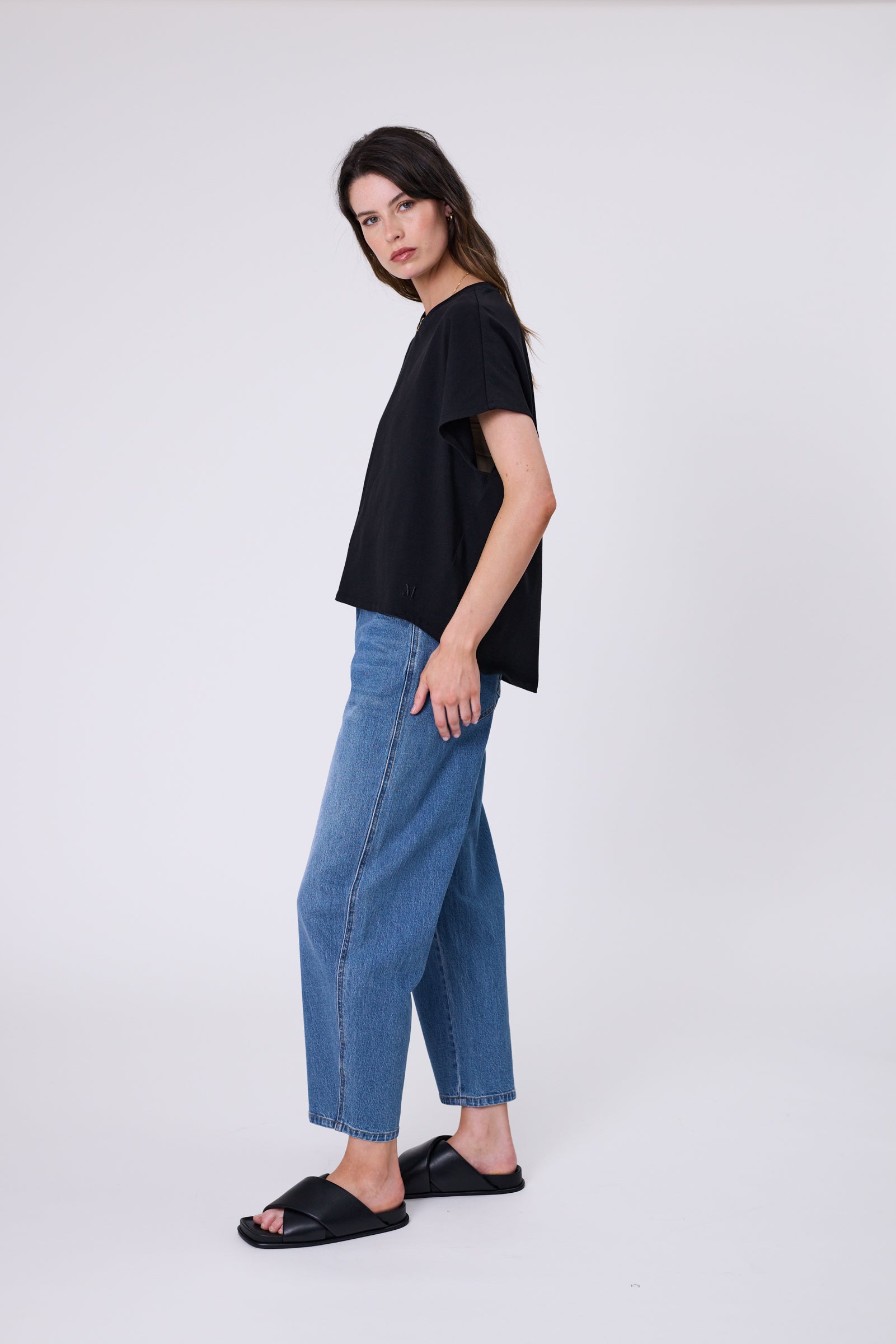 Barrel Tee - Black