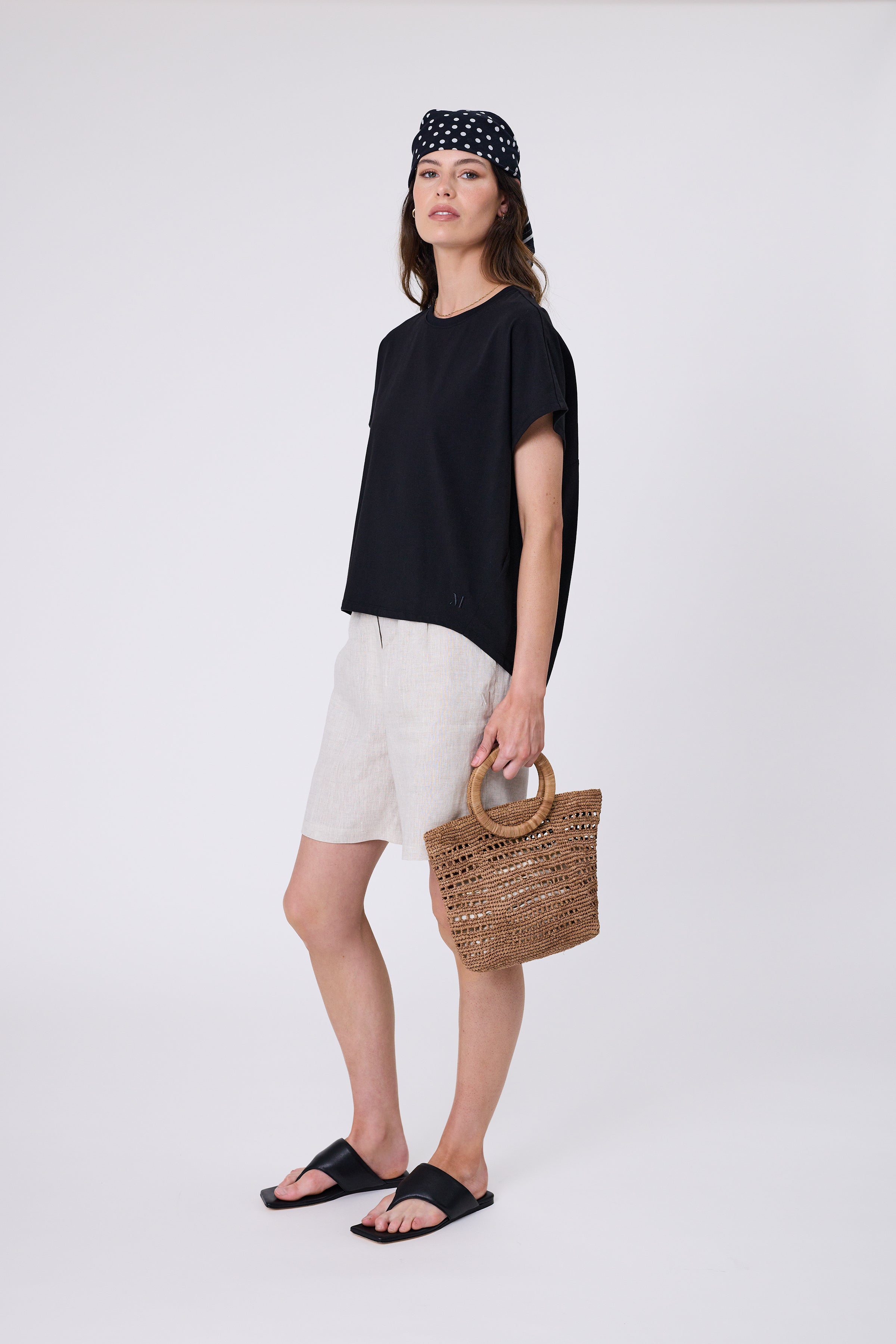 Barrel Tee - Black