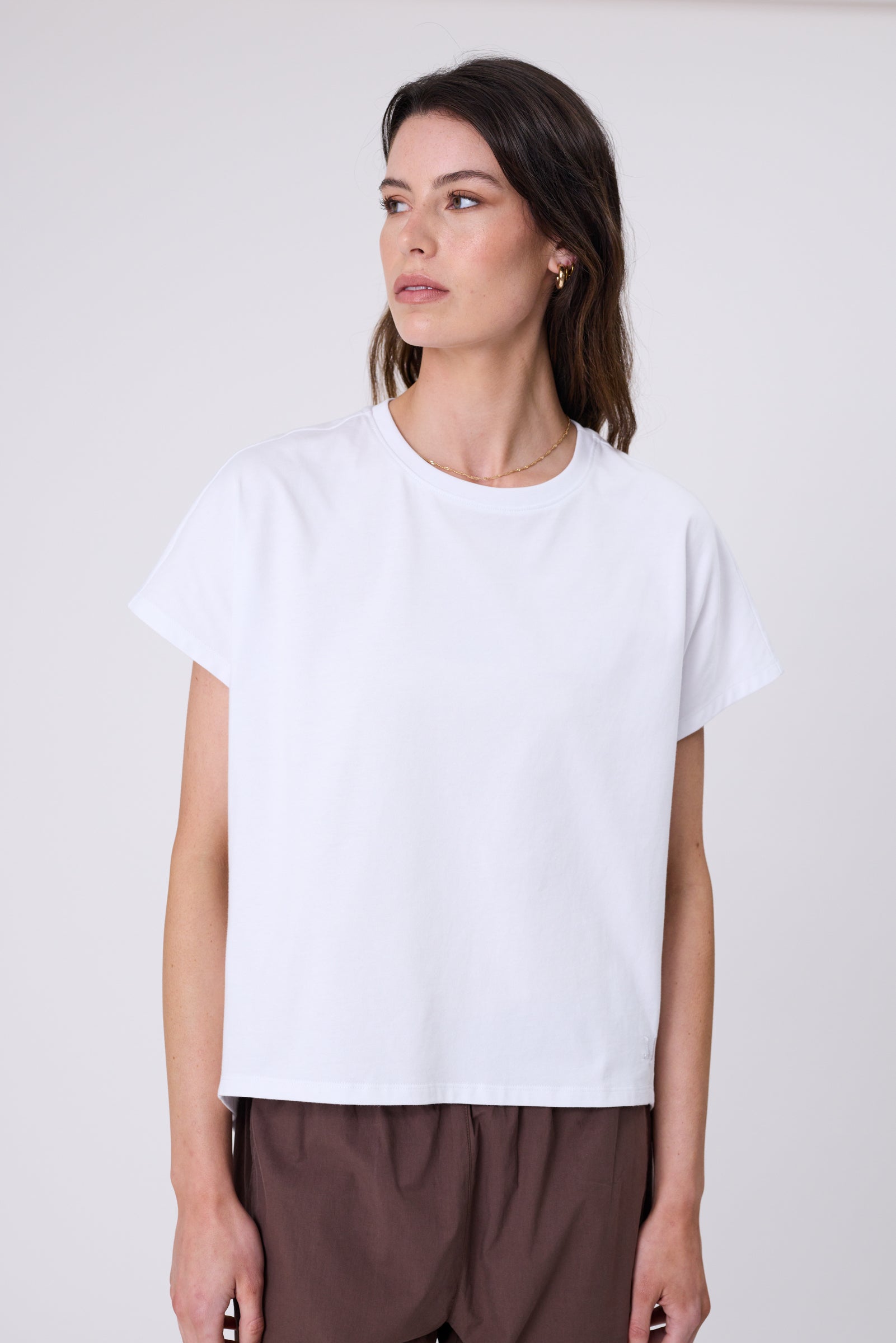 Barrel Tee - White