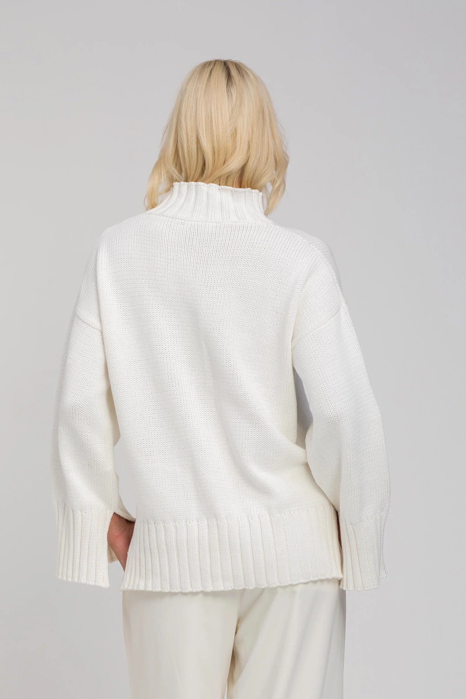 Blak Bring it Back Jumper - White