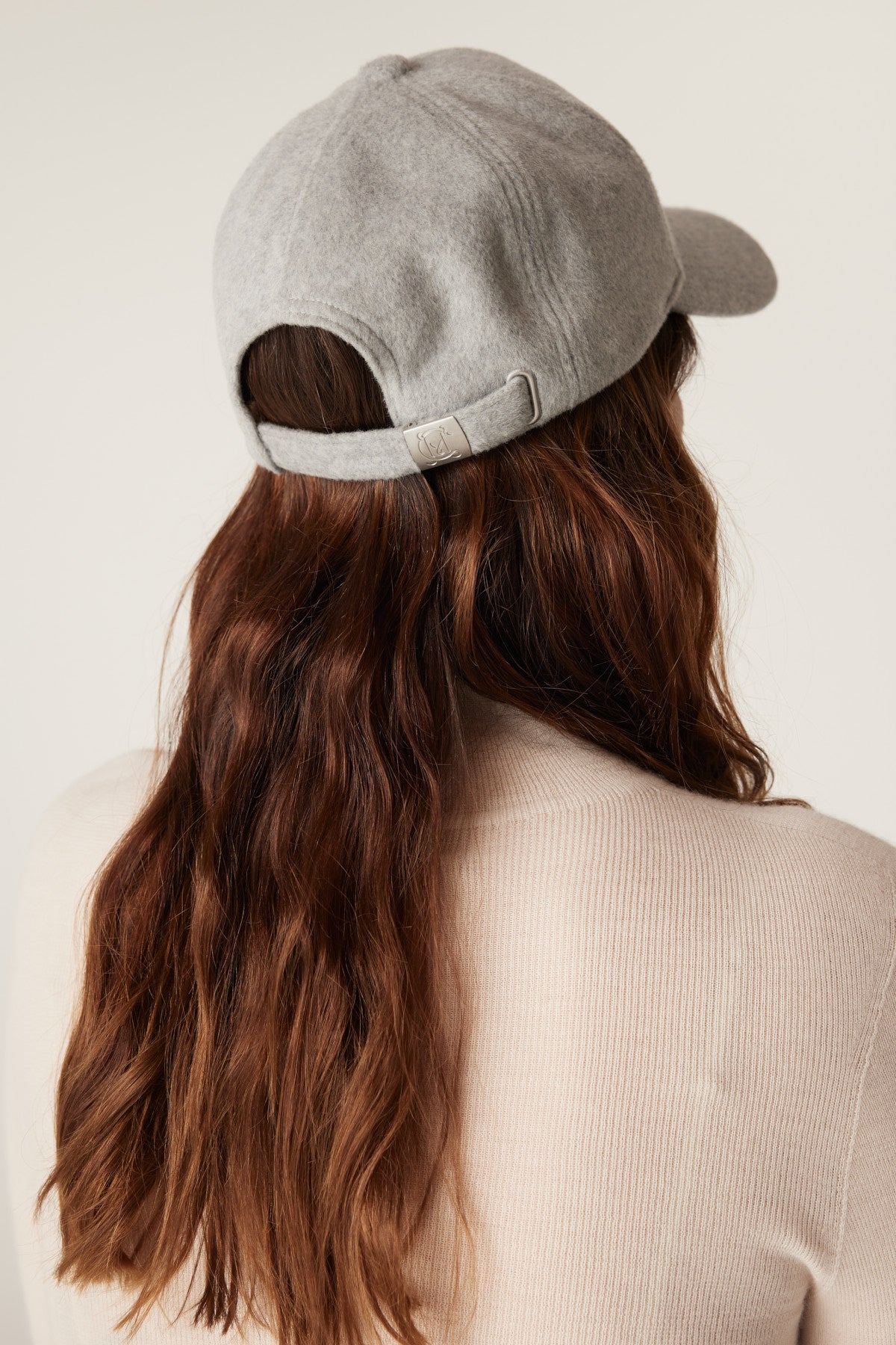 Cable Wool Cap - Grey Marle