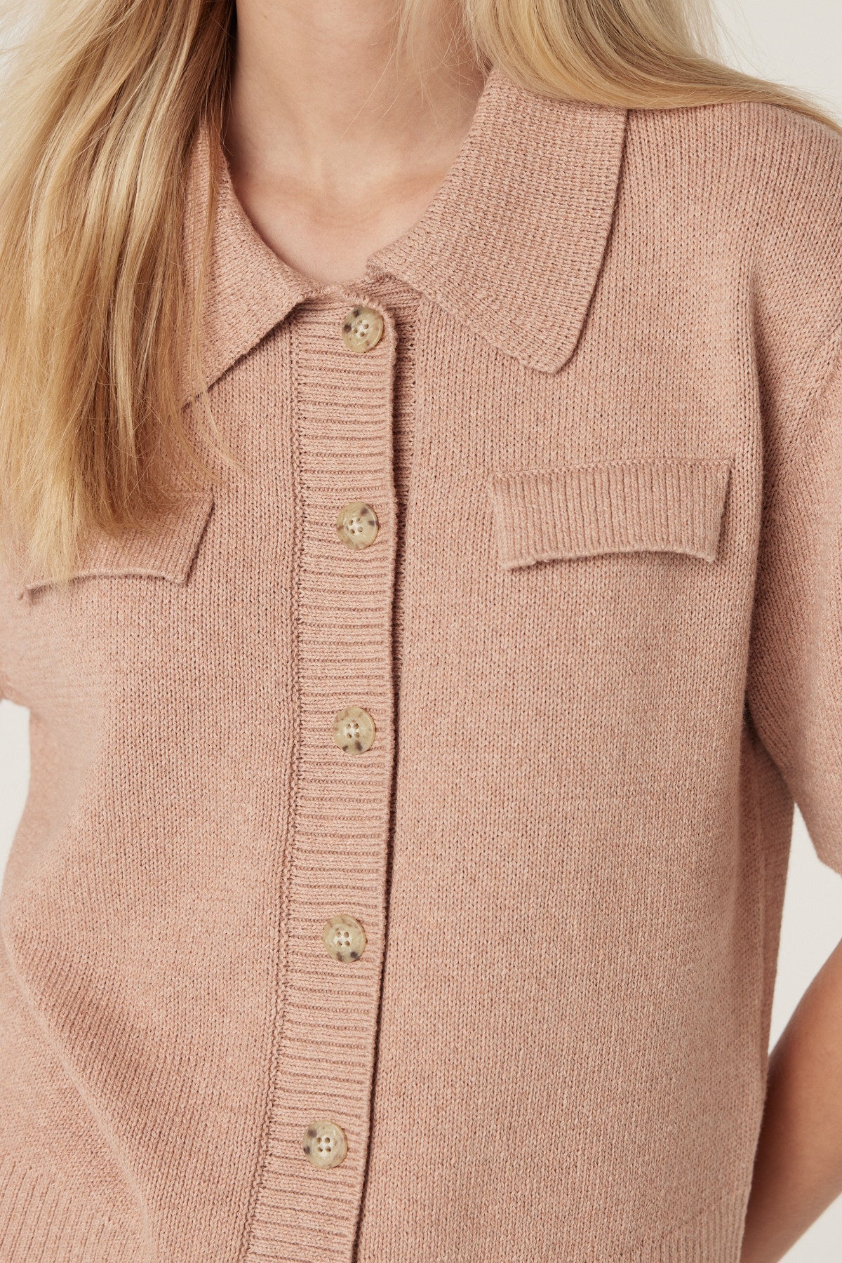 Flax Polo Cardigan