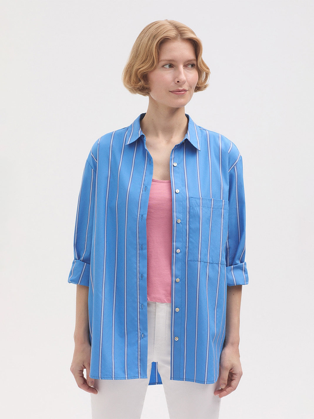 Striped Shirt - Blue