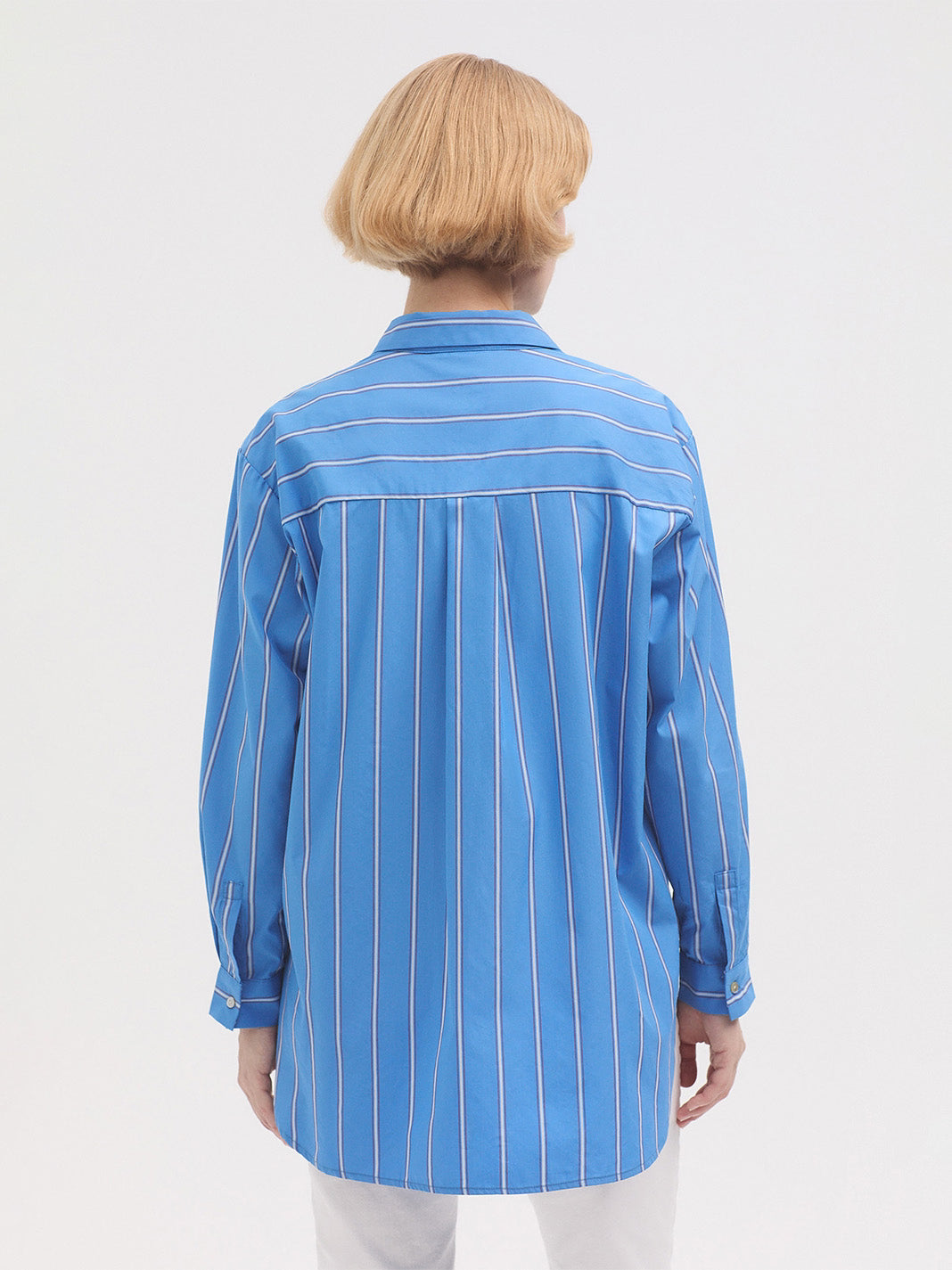 Nice Things Striped Shirt - Blue