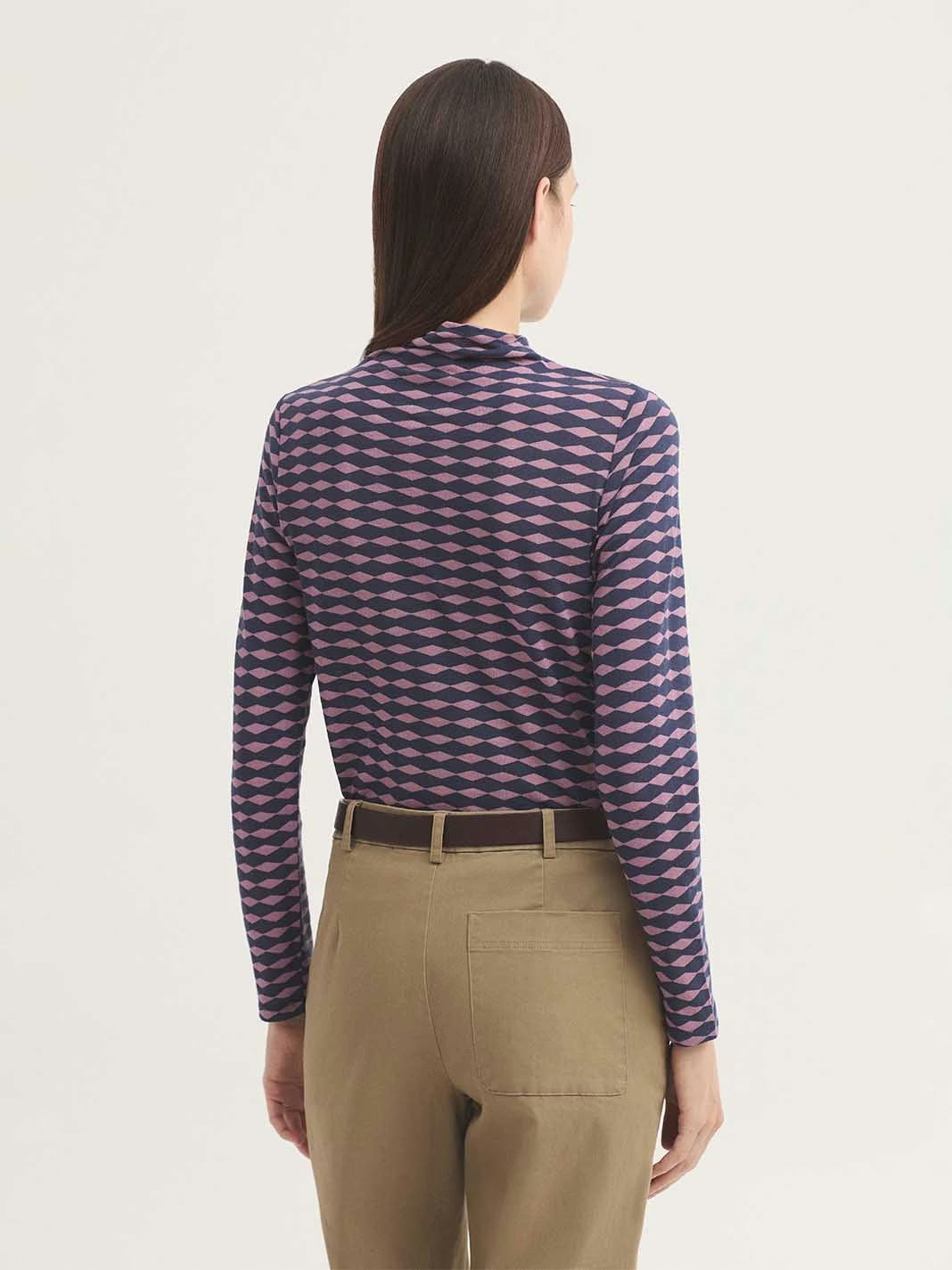 Geometric Diamond Top