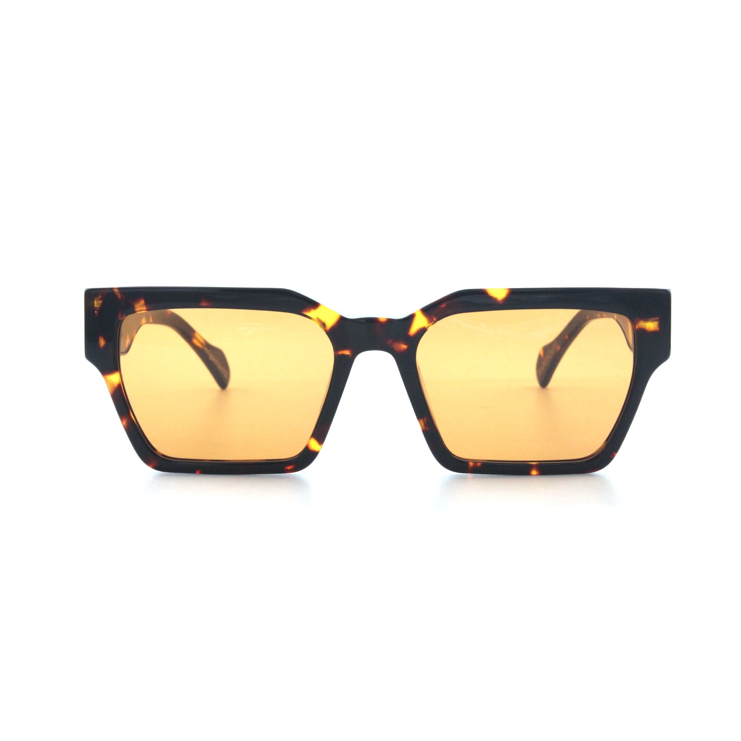 Carnage Brown Tortoiseshell - Orange Lens