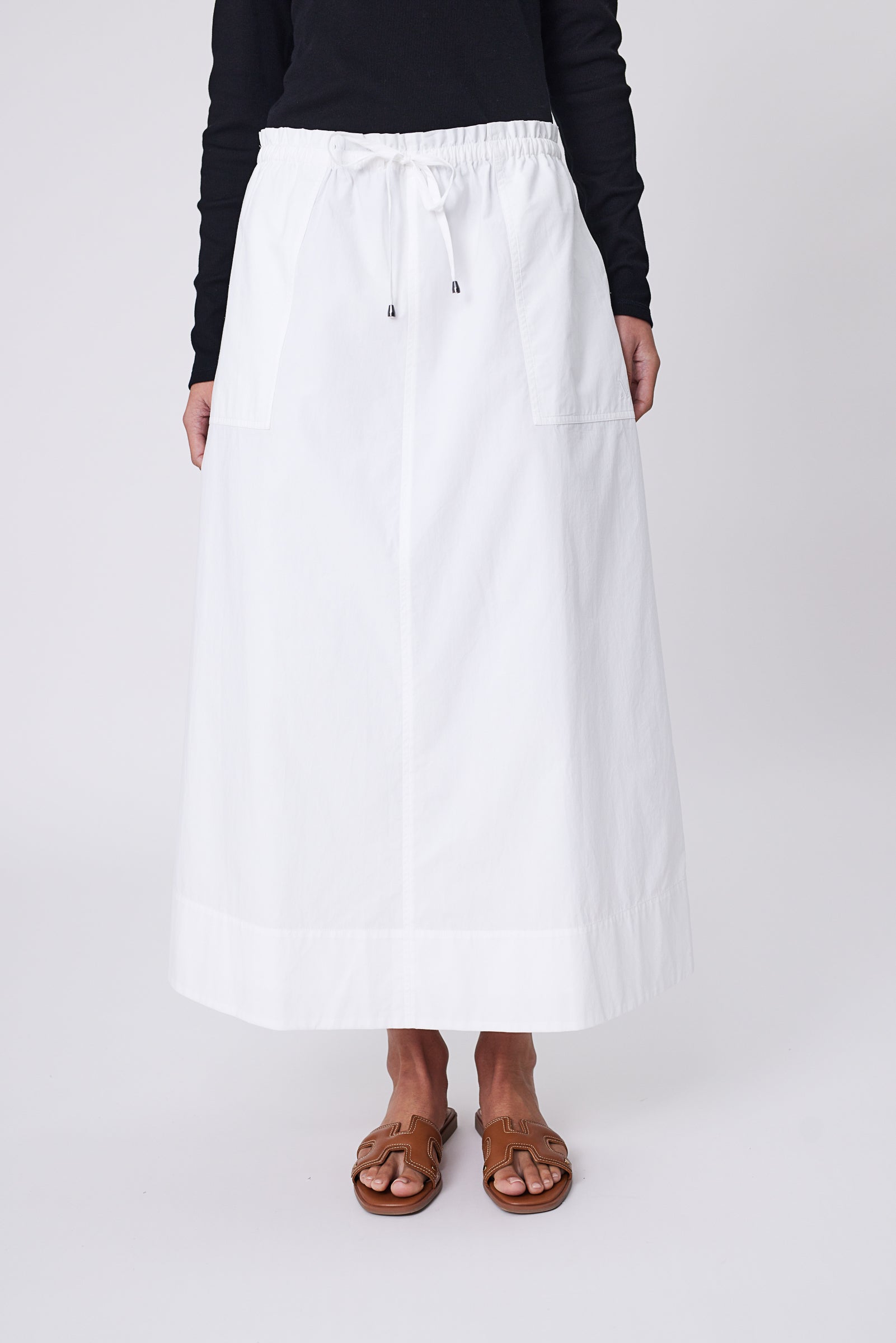 Cascade Skirt - Chalk
