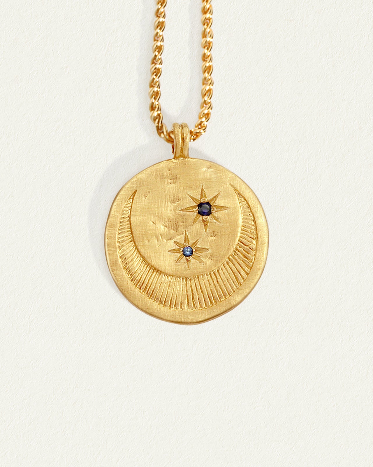 Temple of the Sun Celeste Necklace - Gold Vermeil