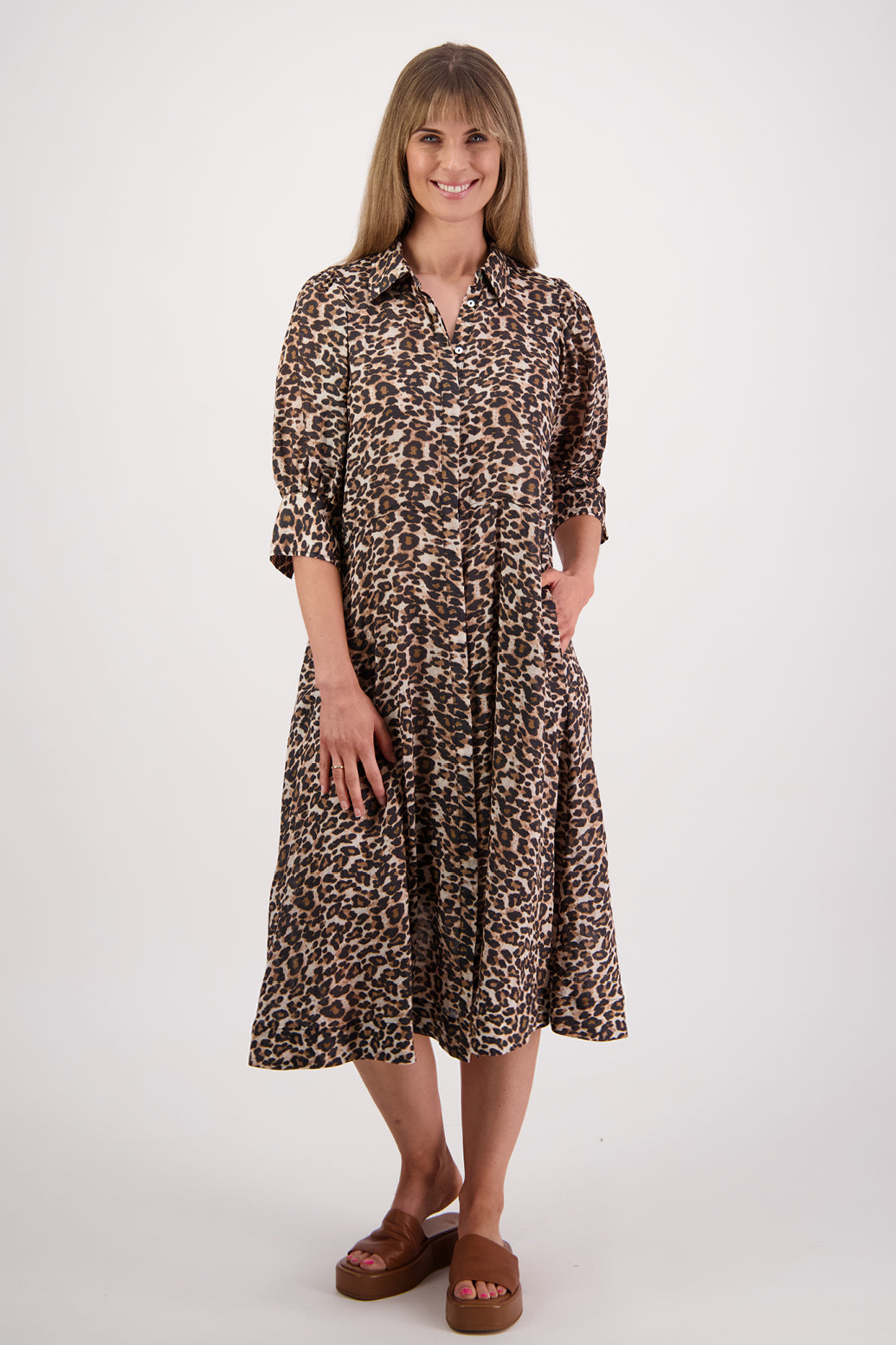 Briarwood Christine Dress - Leopard