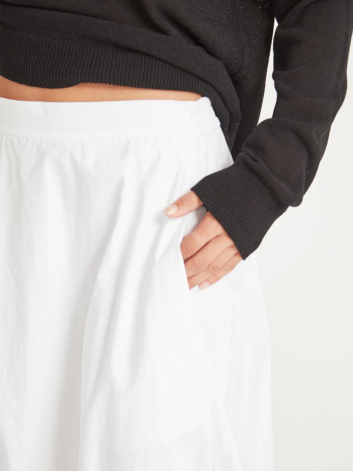 Cooper Bubble Skirt - White