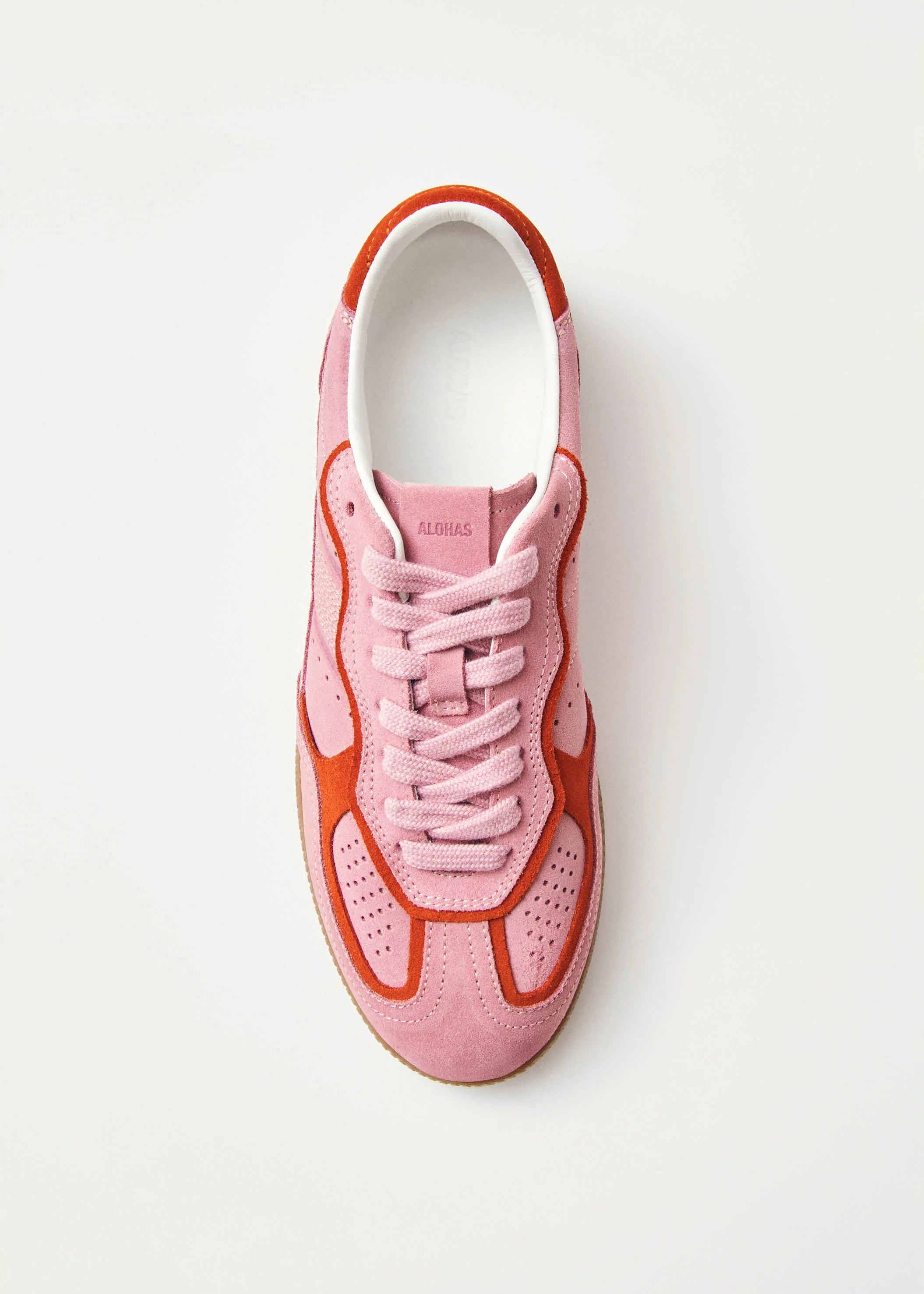 Alohas Rife Pink Leather Sneakers - PREORDER