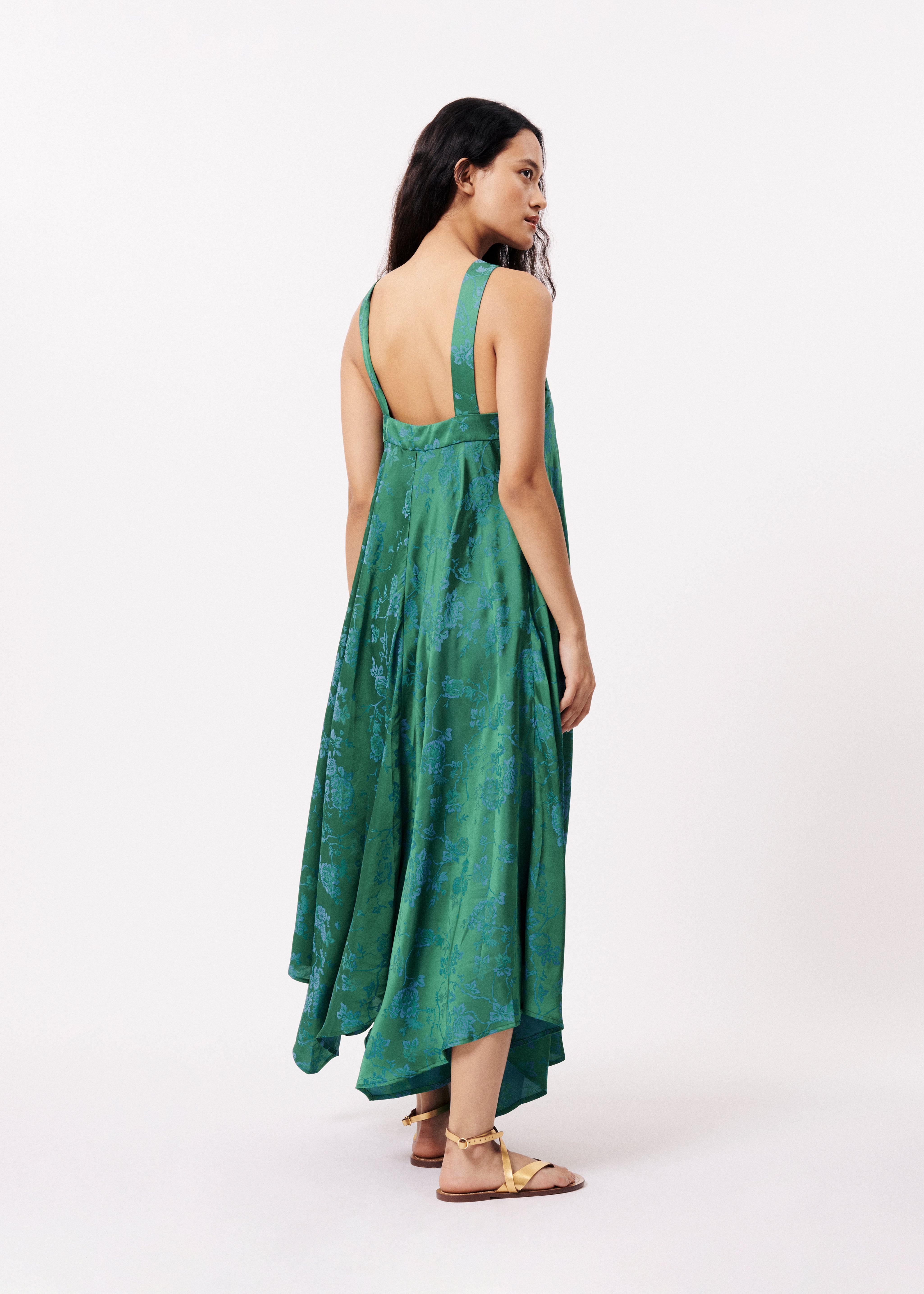 FRNCH Angelique Emerald Dress