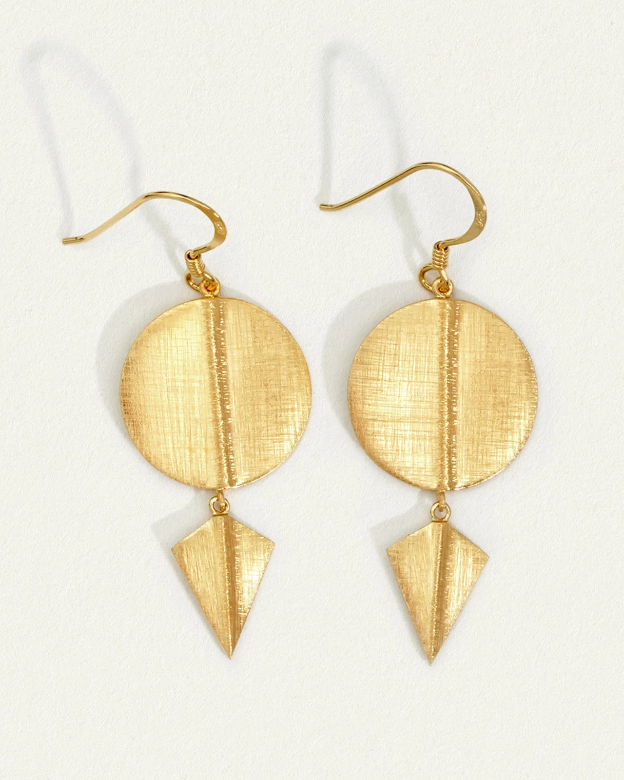 Temple of the Sun Aegean Disc Earrings