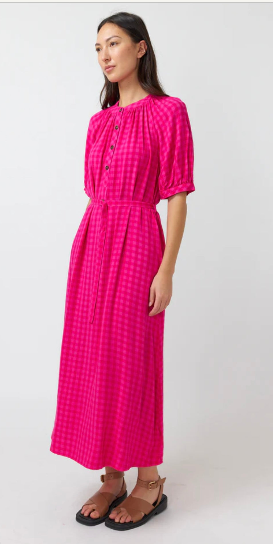 Kate Sylvester Shadow Dress - Pink