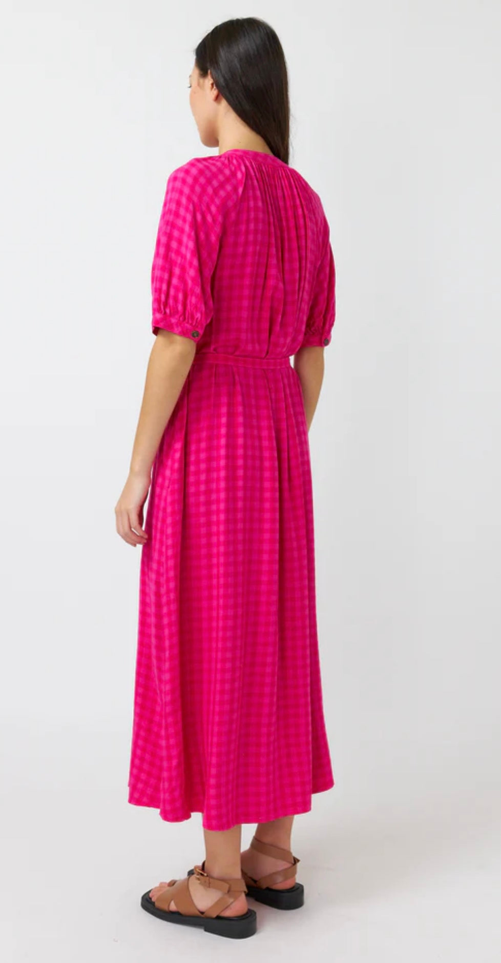 Kate Sylvester Shadow Dress - Pink