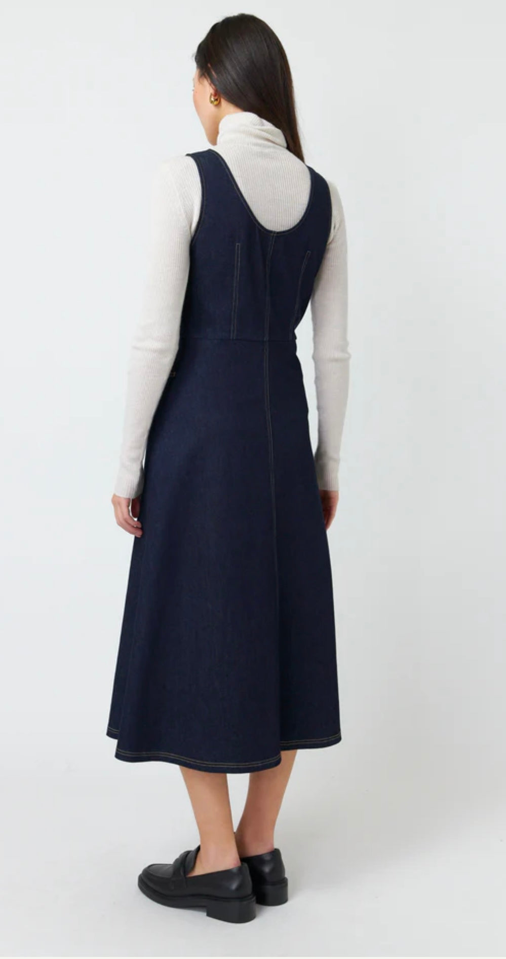 Kate Sylvester Denim Dress - Dark Indigo