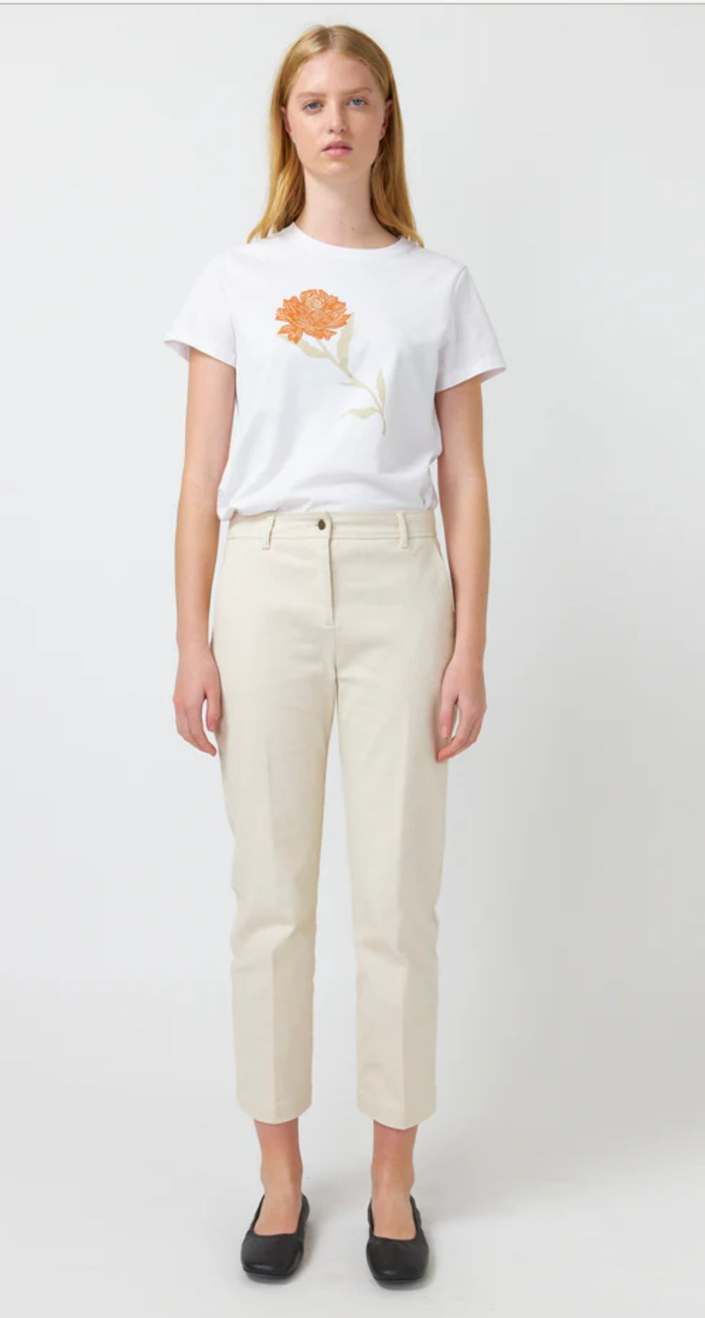 Kate Sylvester Utility Trouser - Chalk