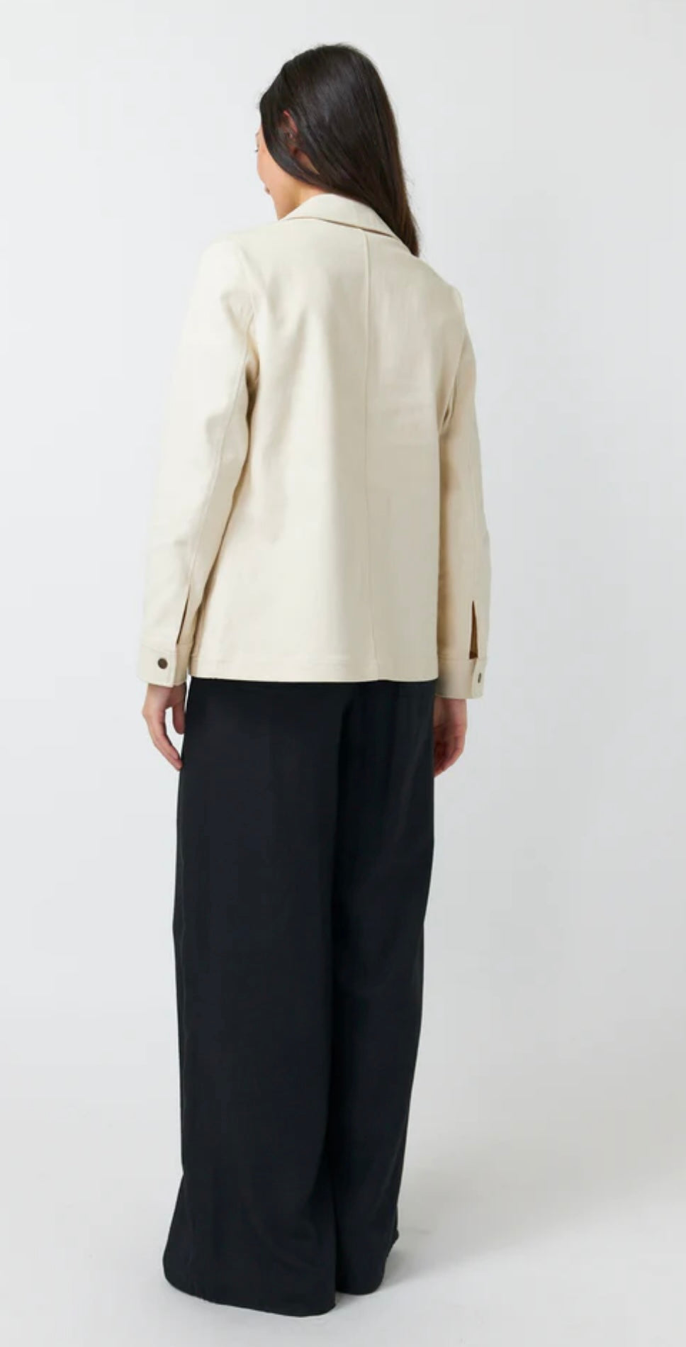 Kate Sylvester Utility Jacket - Chalk