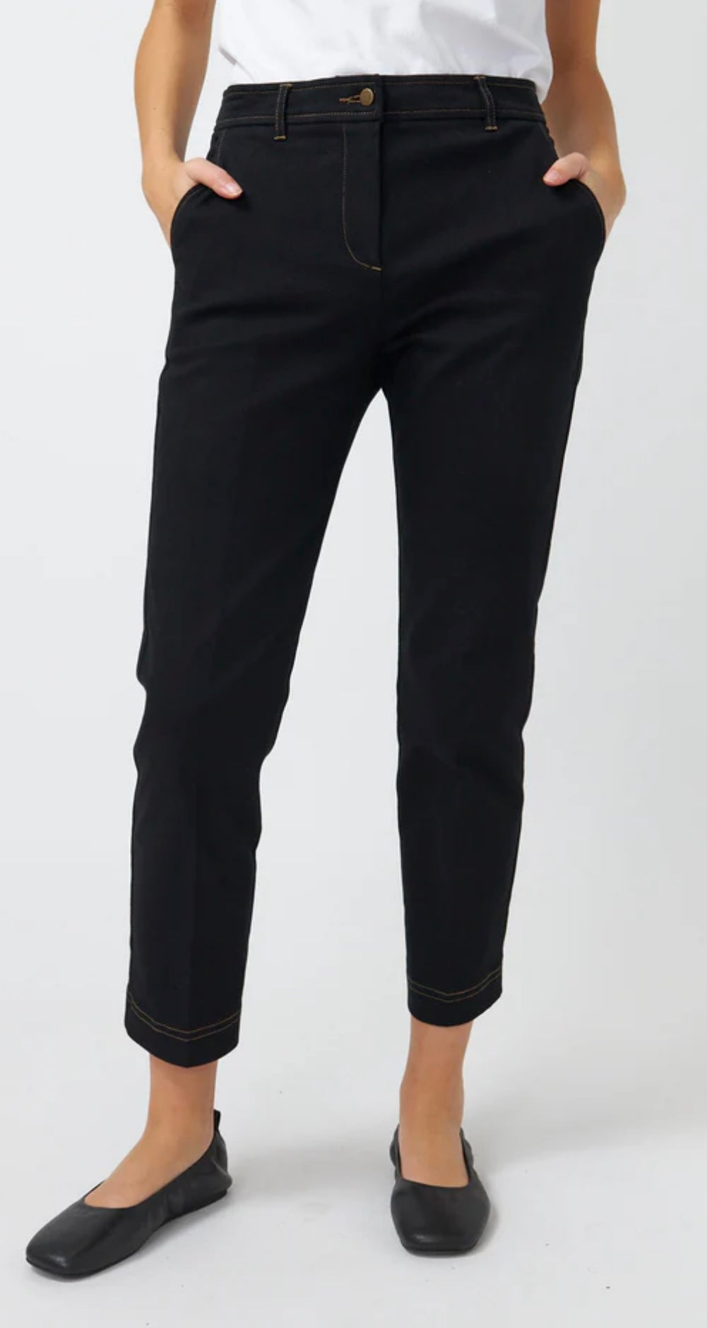 Kate Sylvester Utility Trouser - Black